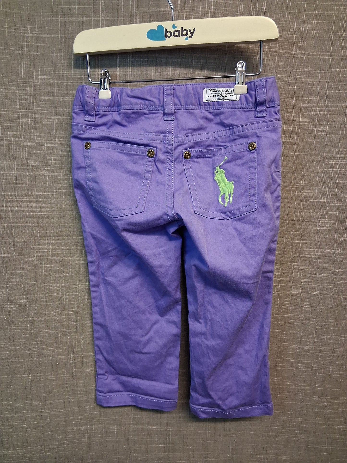 Polo Ralph Lauren Purple Chino Trousers Age 3 years