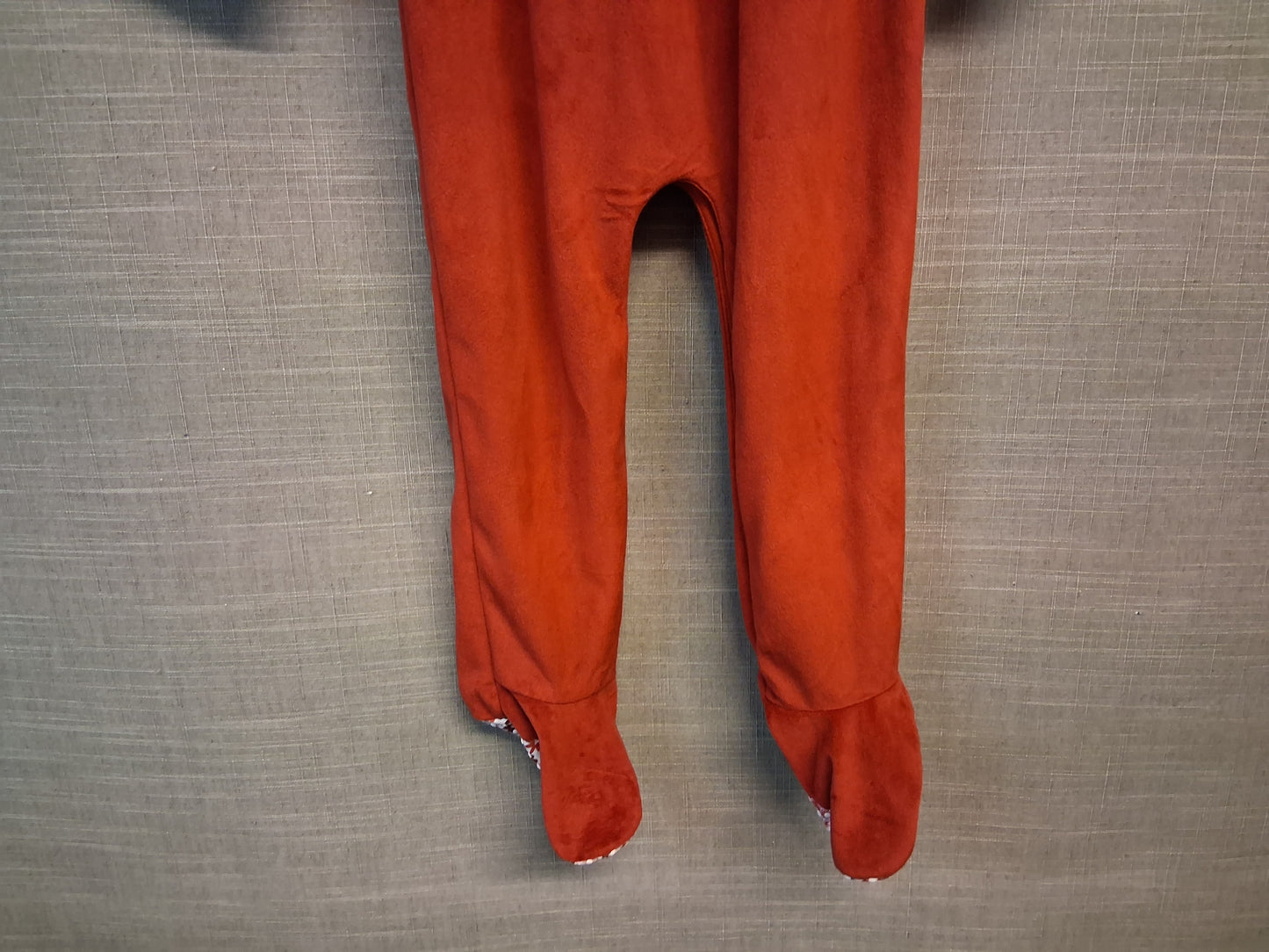 Billie Faiers George Velour Sleepsuit Red Age 18-24 Months New