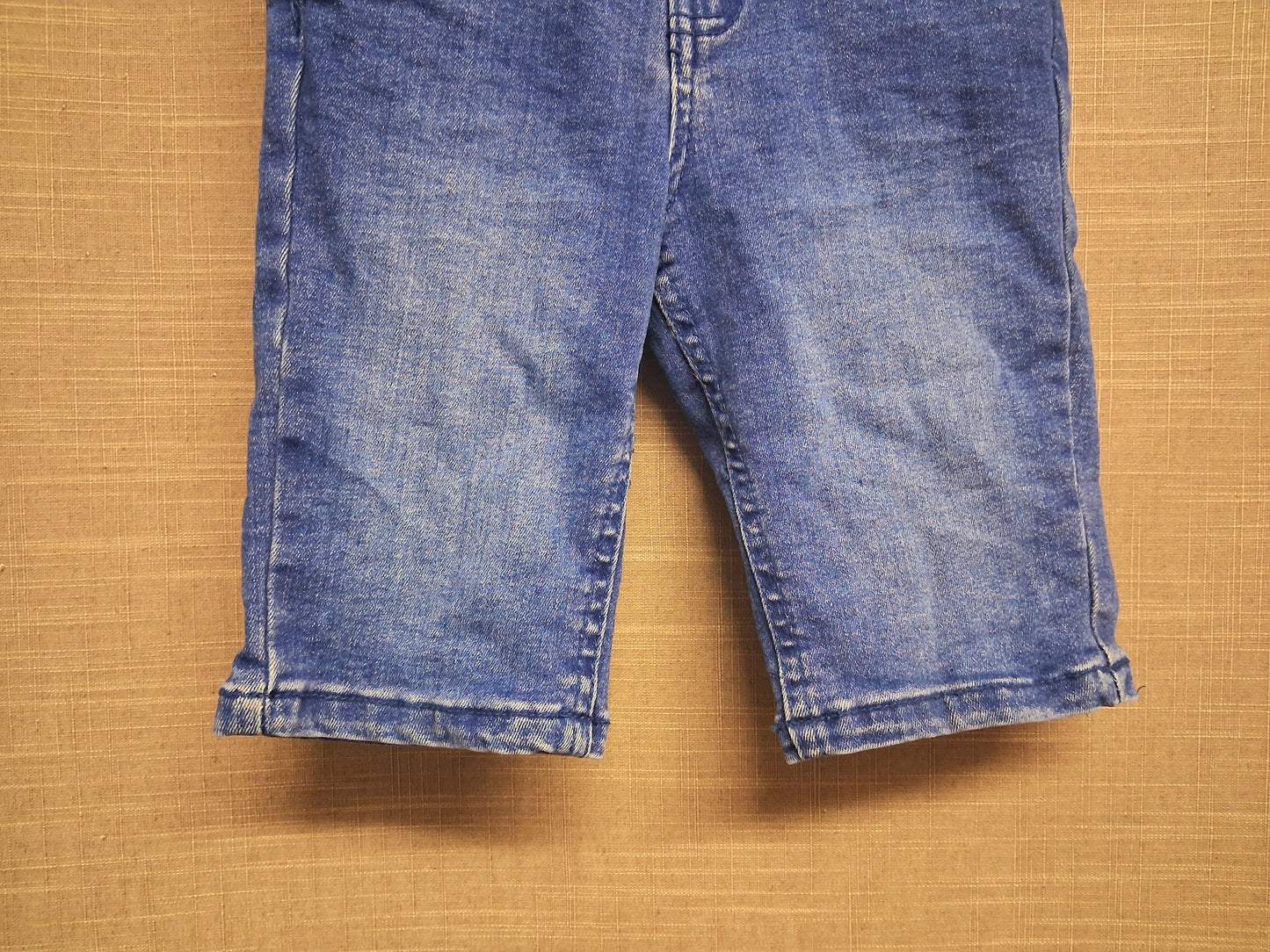 Primark Skinny Blue Denim Shorts Age 6-7 Years