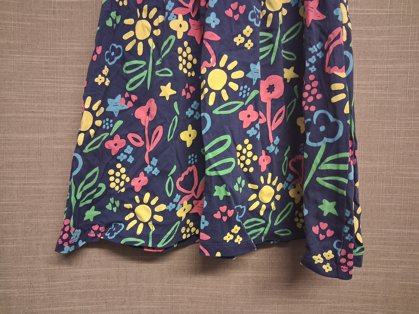 Studio Girls Blue Floral Jersey Dress Age 18-24 Months