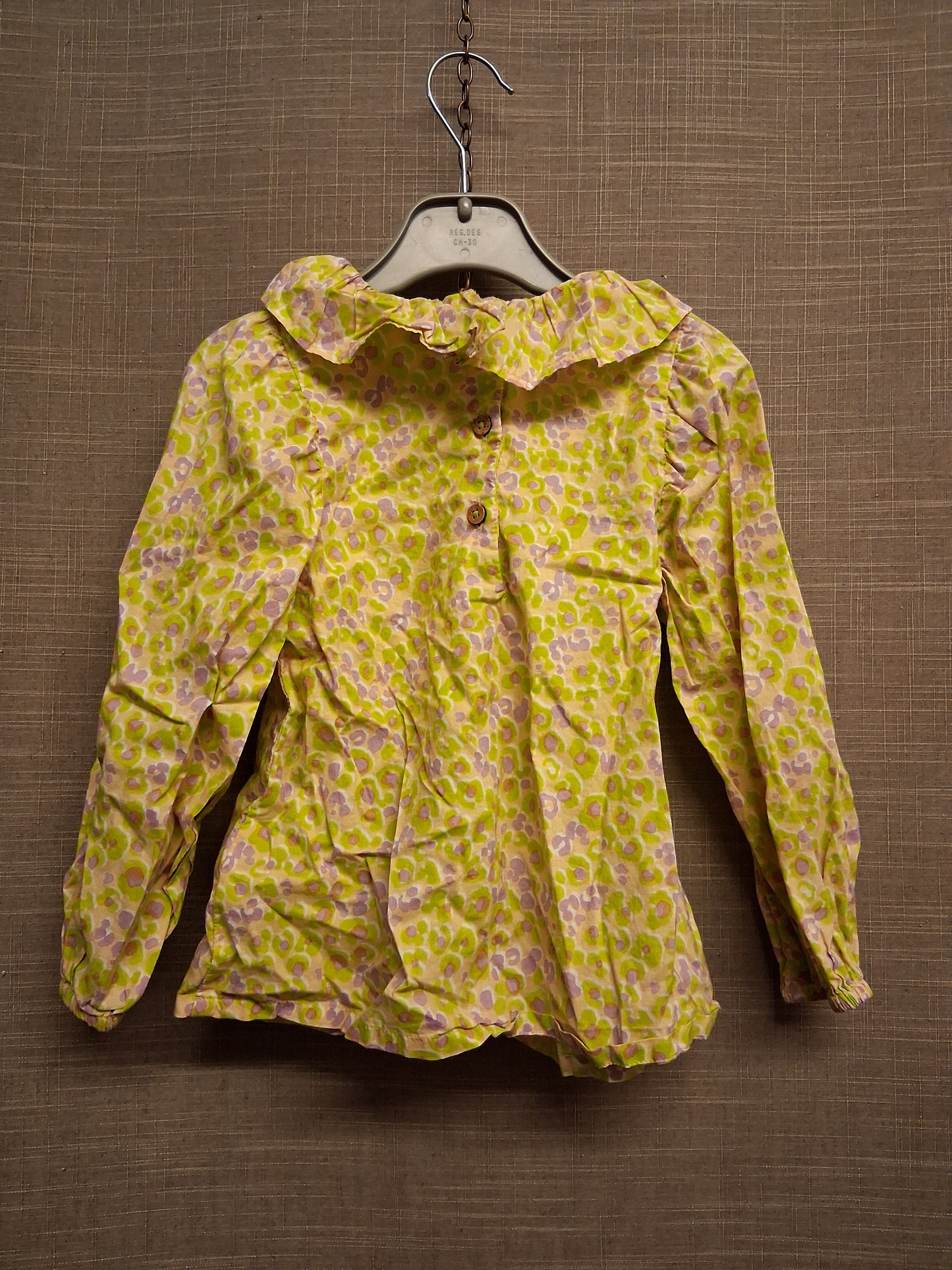 Next Girls Lime Green Blouse Lightweight Age 3-4 Years