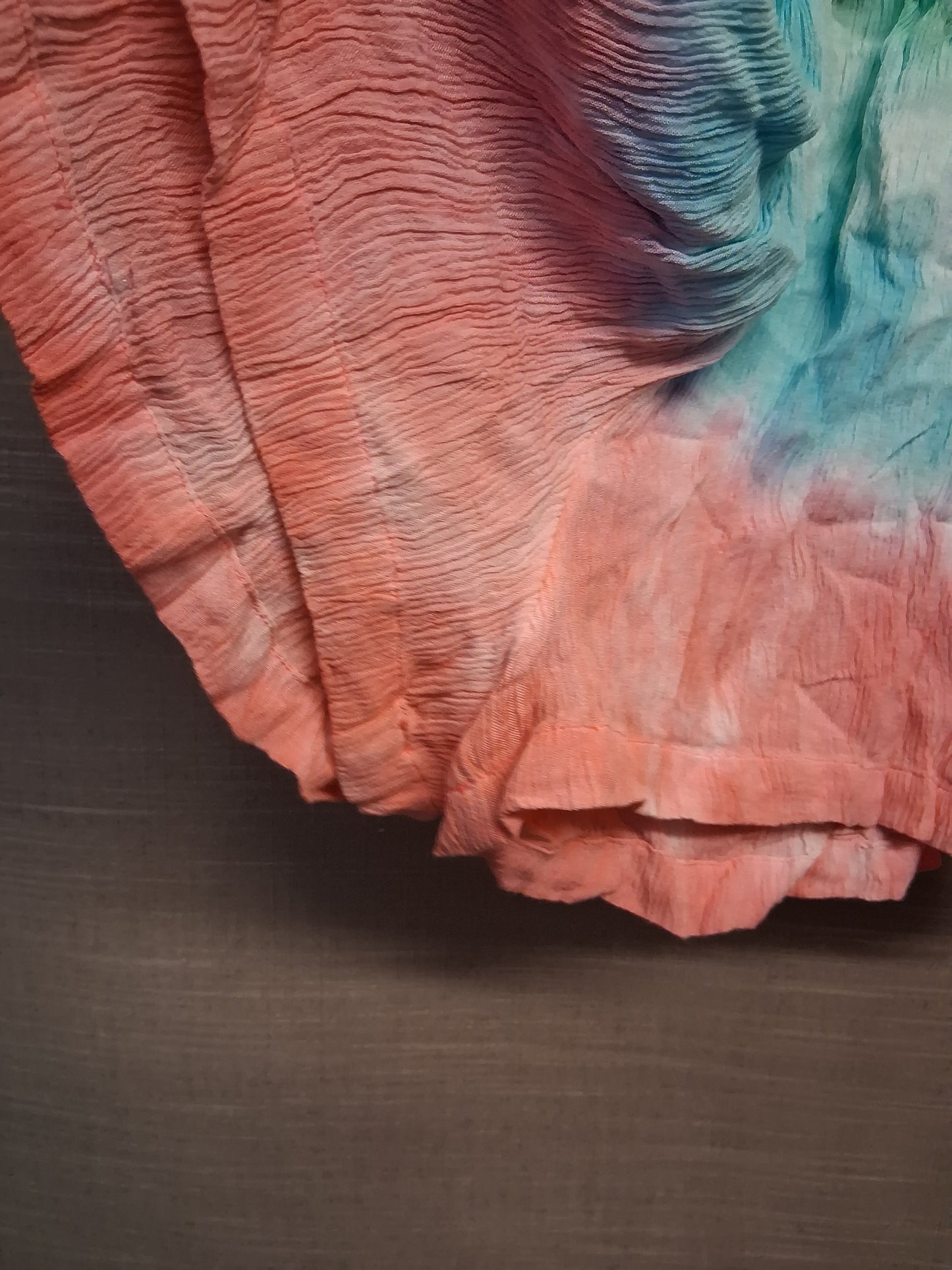 Marks And Spencer Playsuit Multicolour Crepe Tie Dye Age 11-12 Years
