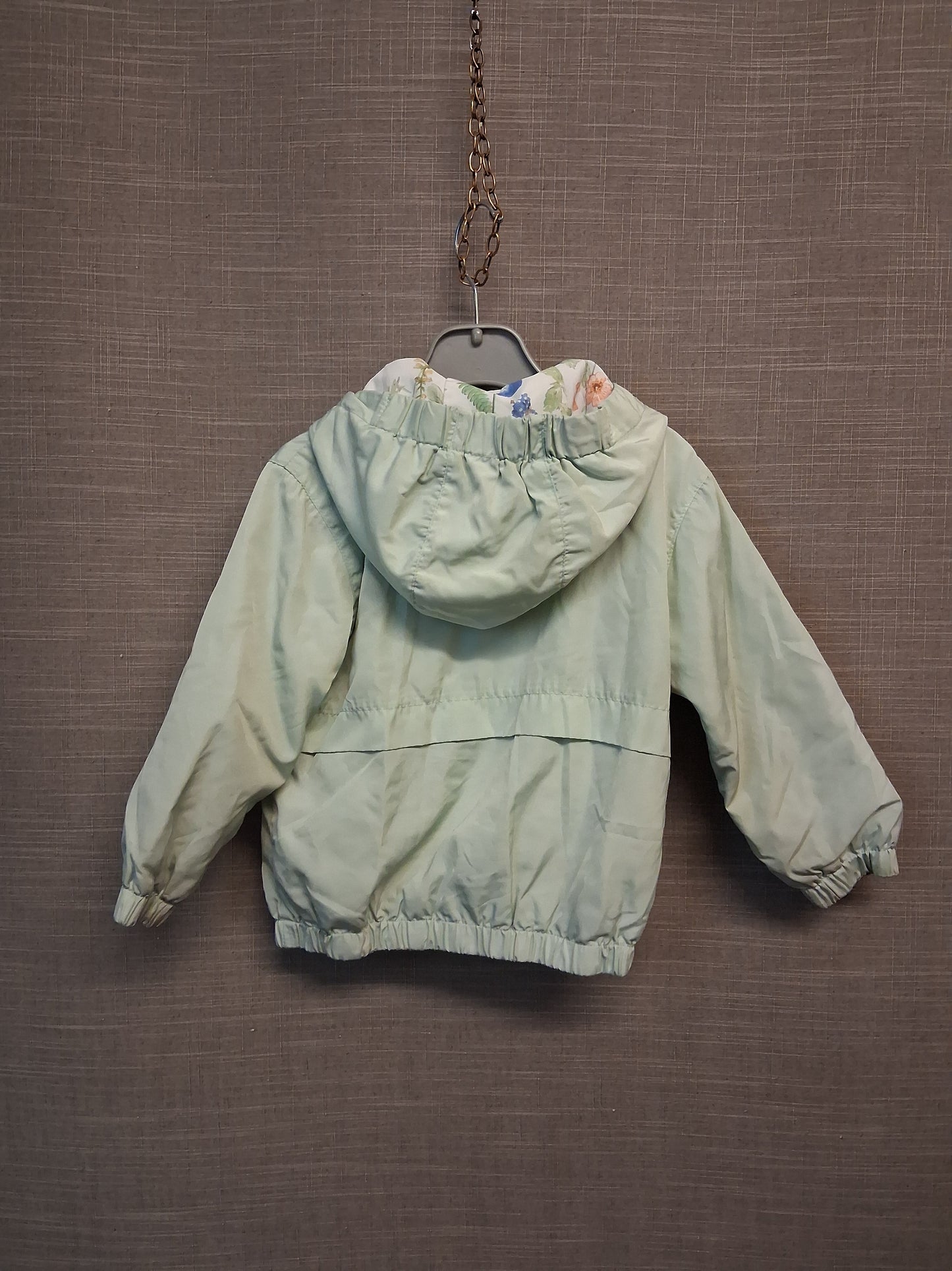 Next Lightweight Raincoat Age 3 Years Green with Hood