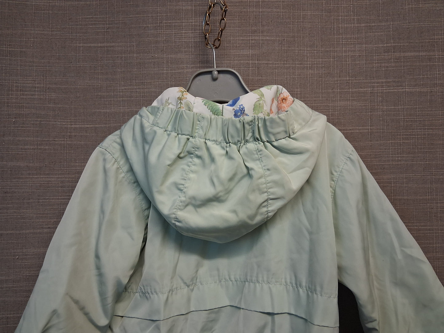 Next Lightweight Raincoat Age 3 Years Green with Hood