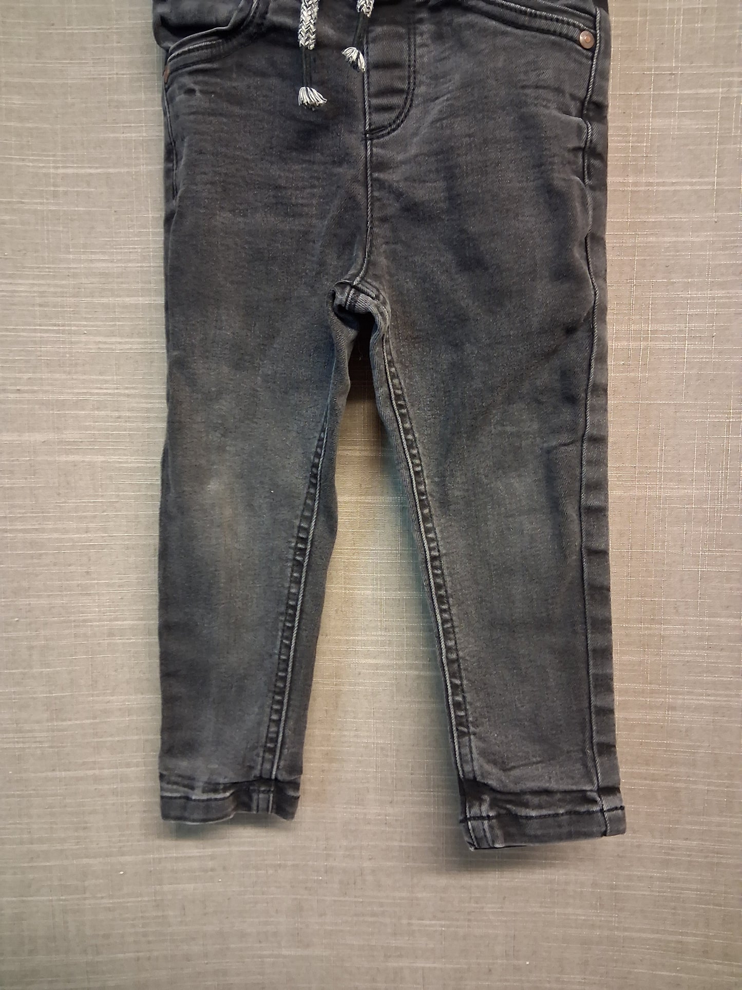 George Boys Black Denim Jeans Age 18-24 Months