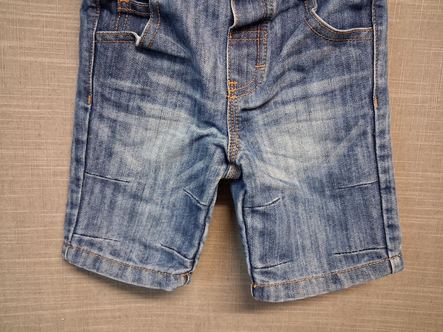 F&F Blue Denim Shorts Age 18-24 Months