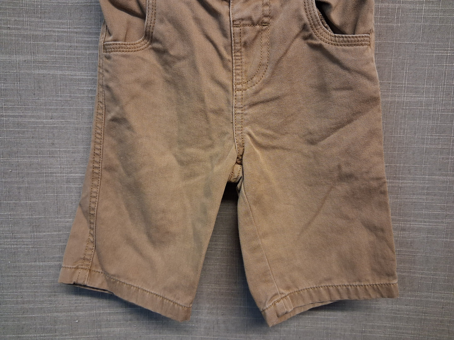 F&F Boys Brown Chino Style Shorts Age 18-24 Months