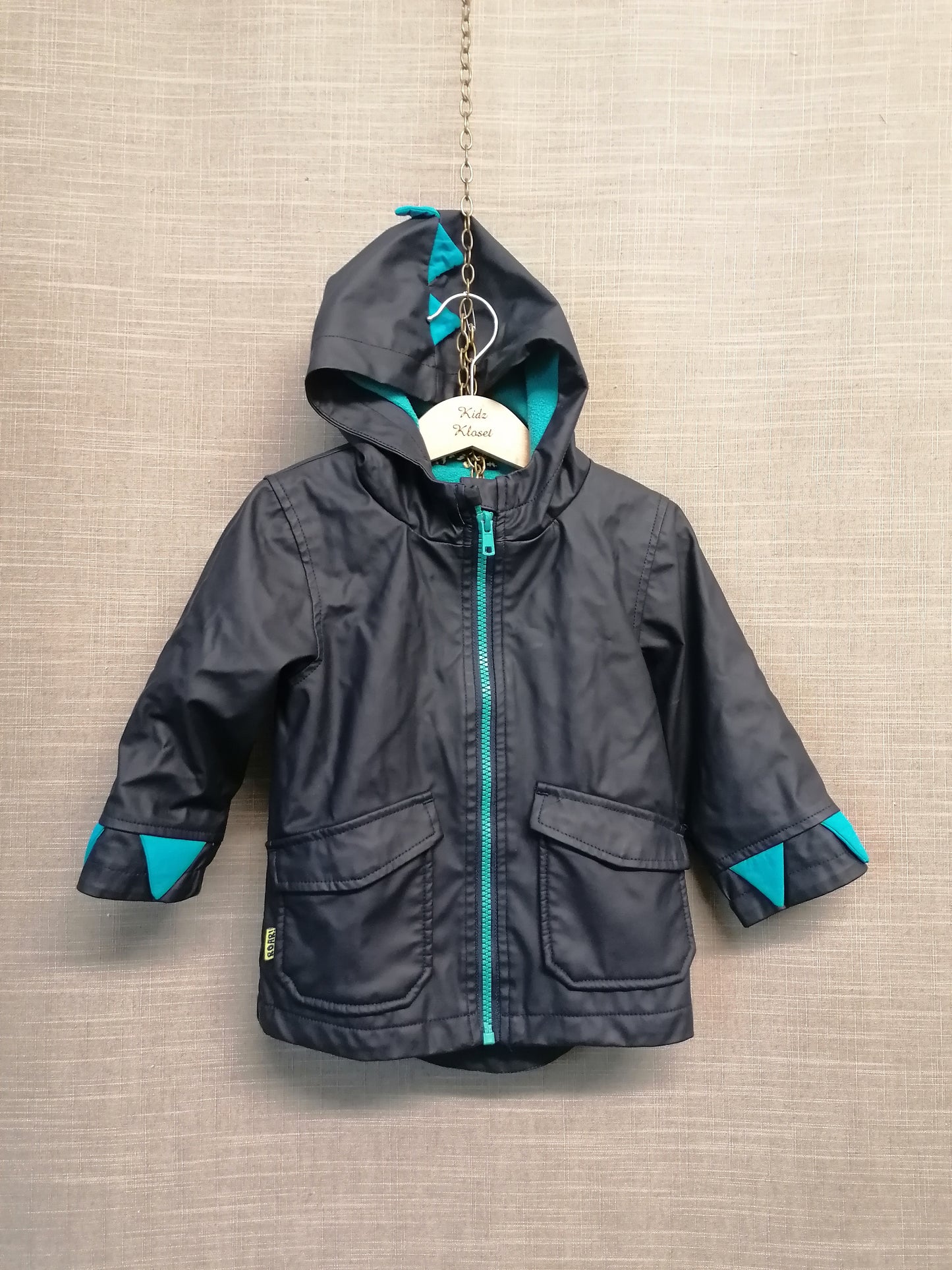 Matalan Boys Dinosaur Raincoat 12-18 mths
