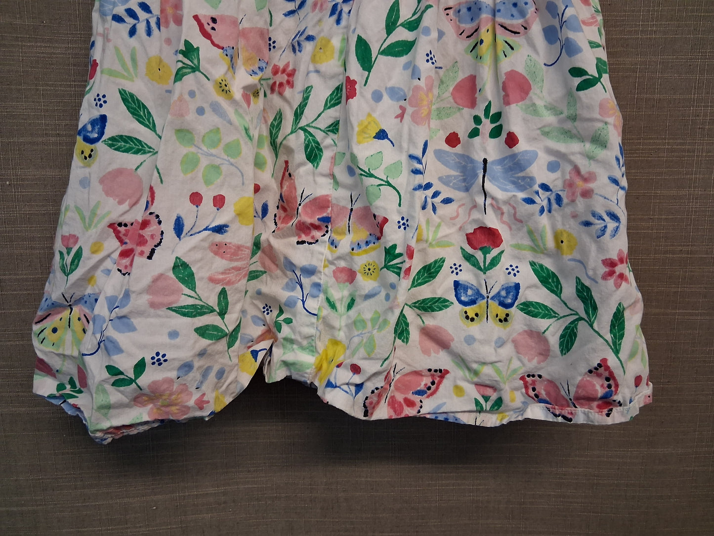 Nutmeg Girls Floral A Line Summer Dress Age 6-7 Years