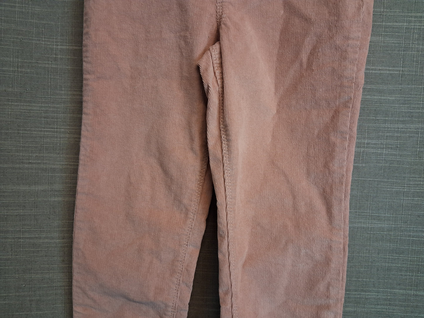 George Girls Corduroy Jeggings Nude Pink Age 7-8 Years