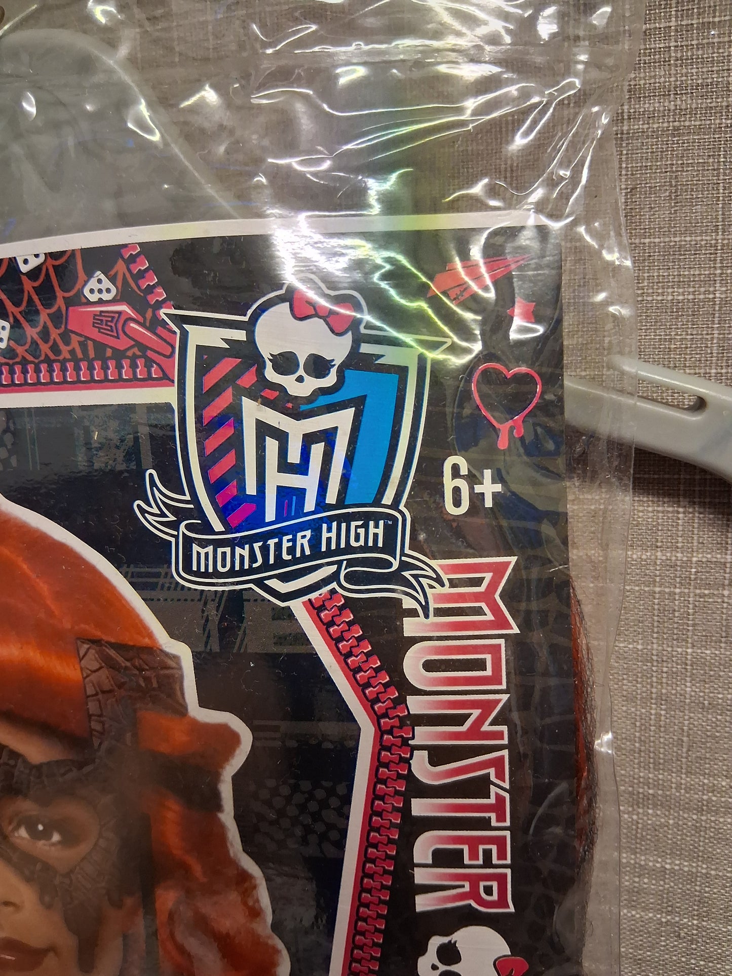 Monster High Operetta Child's Wig 6 Years Plus New