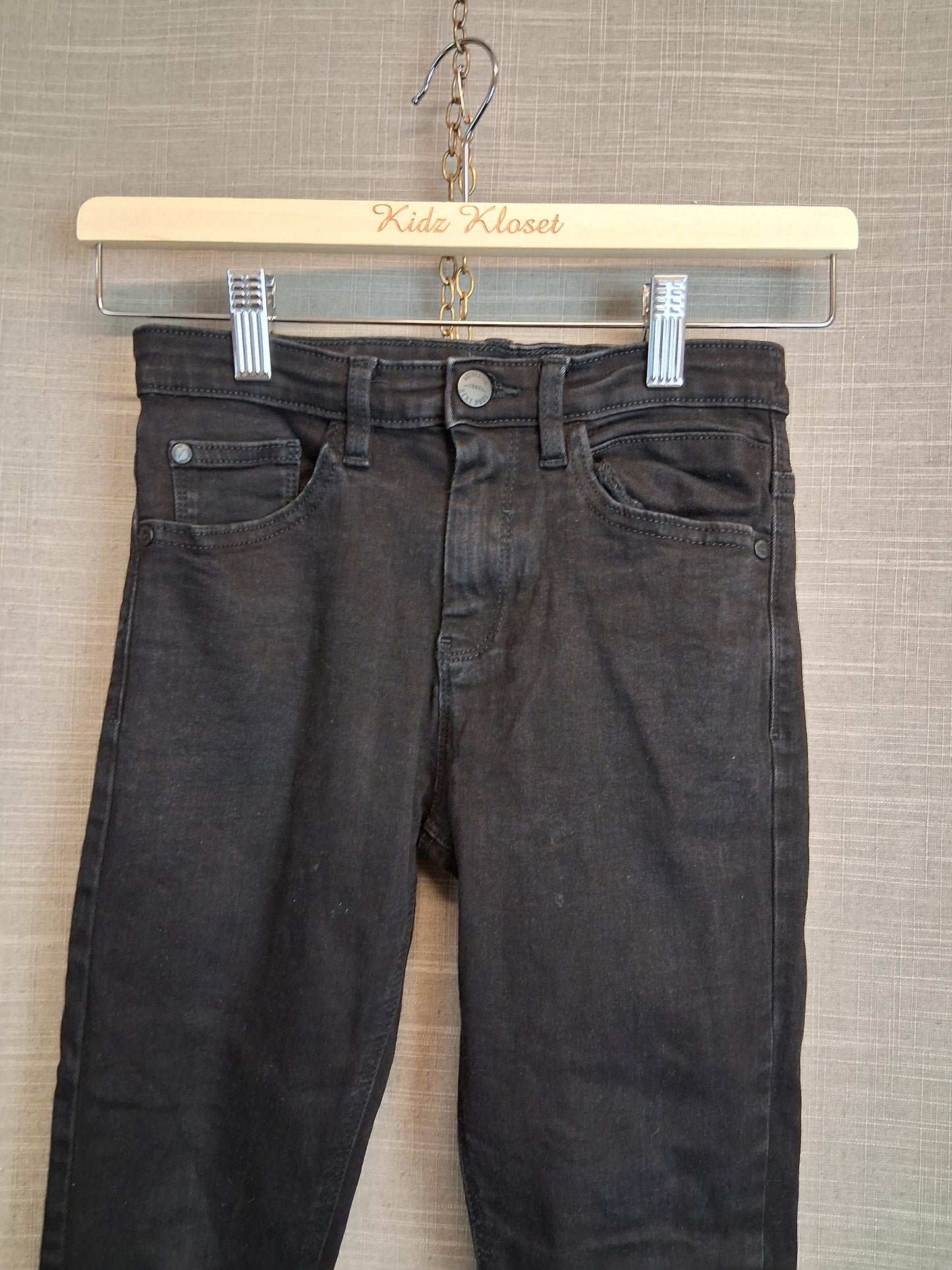 Next Boys Black Denim Jeans Age 10 Years Skinny Fit