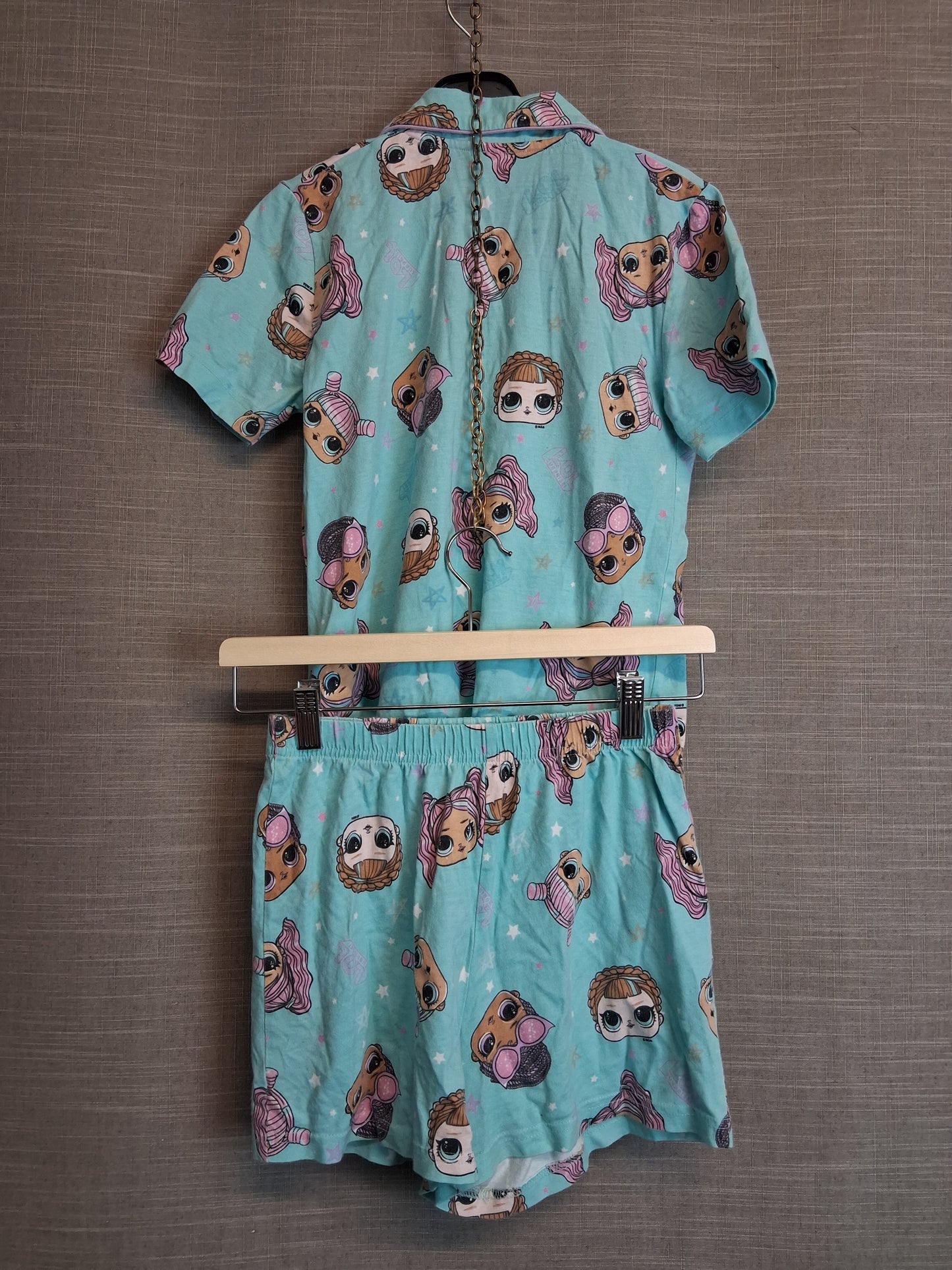 Matalan Girls LOL Pyjamas PJs Set Age 11-12 Years Blue