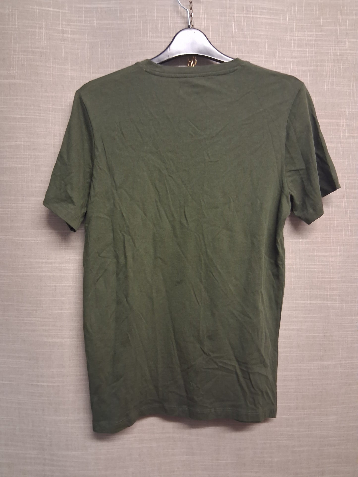 Jack&Jones Green Short Sleeve T-Shirt Graphic Print Size XS Teen