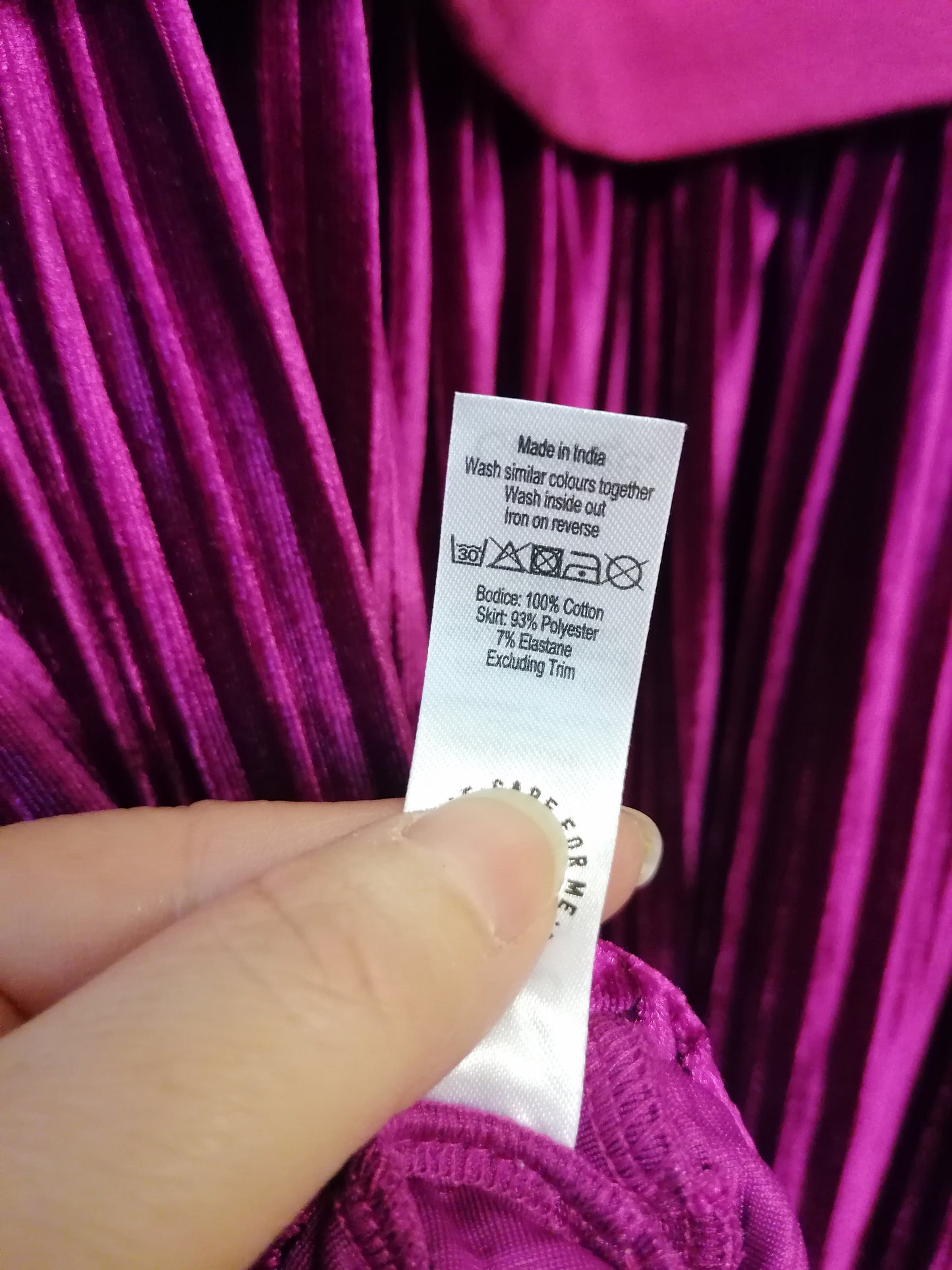 George Girls Purple Jumper Dress Age 12-13 Years New
