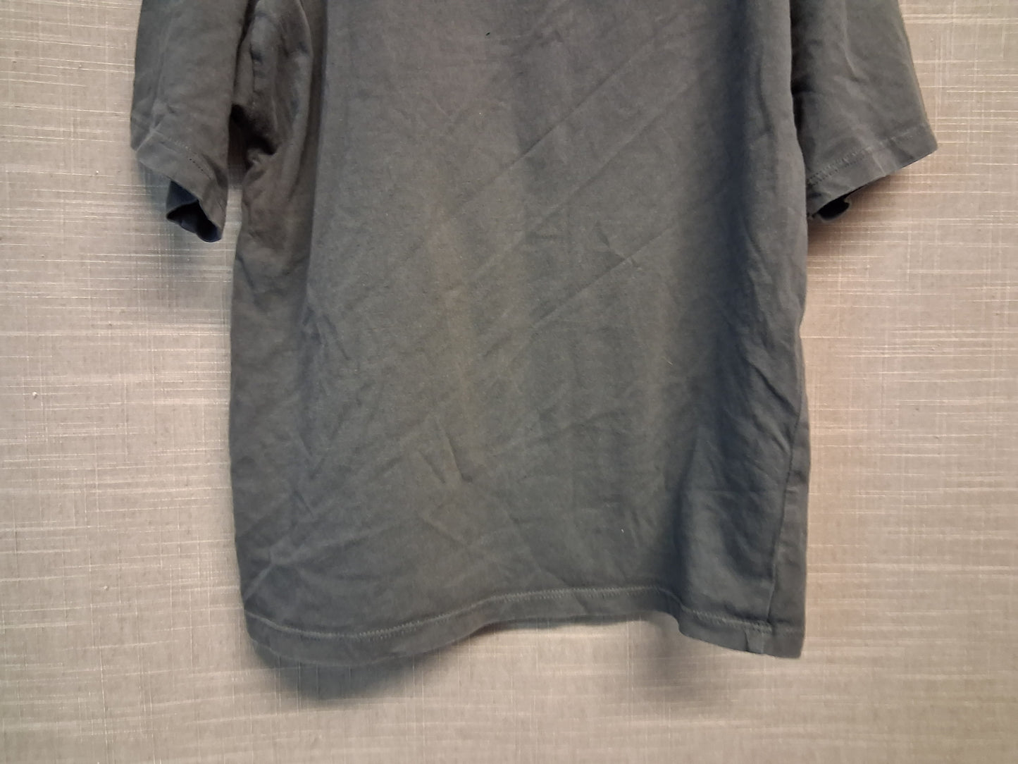 Next Girls Grey Loose Fit T-Shirt Short Sleeve Graphic Print Age 5 Years