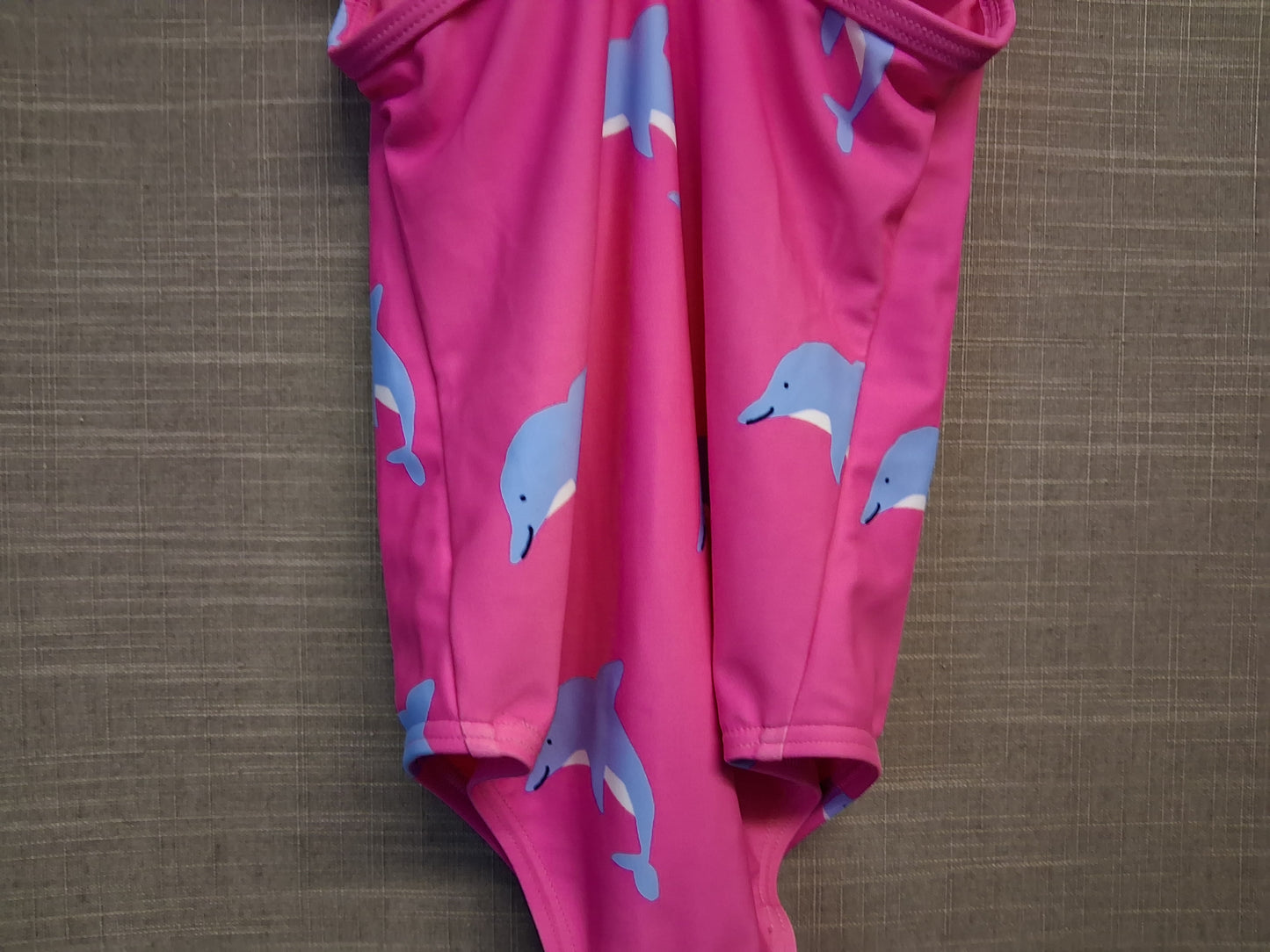 Marks and Spencer Pink Dolphin Swimsuit One Piece Age 2-3 Years