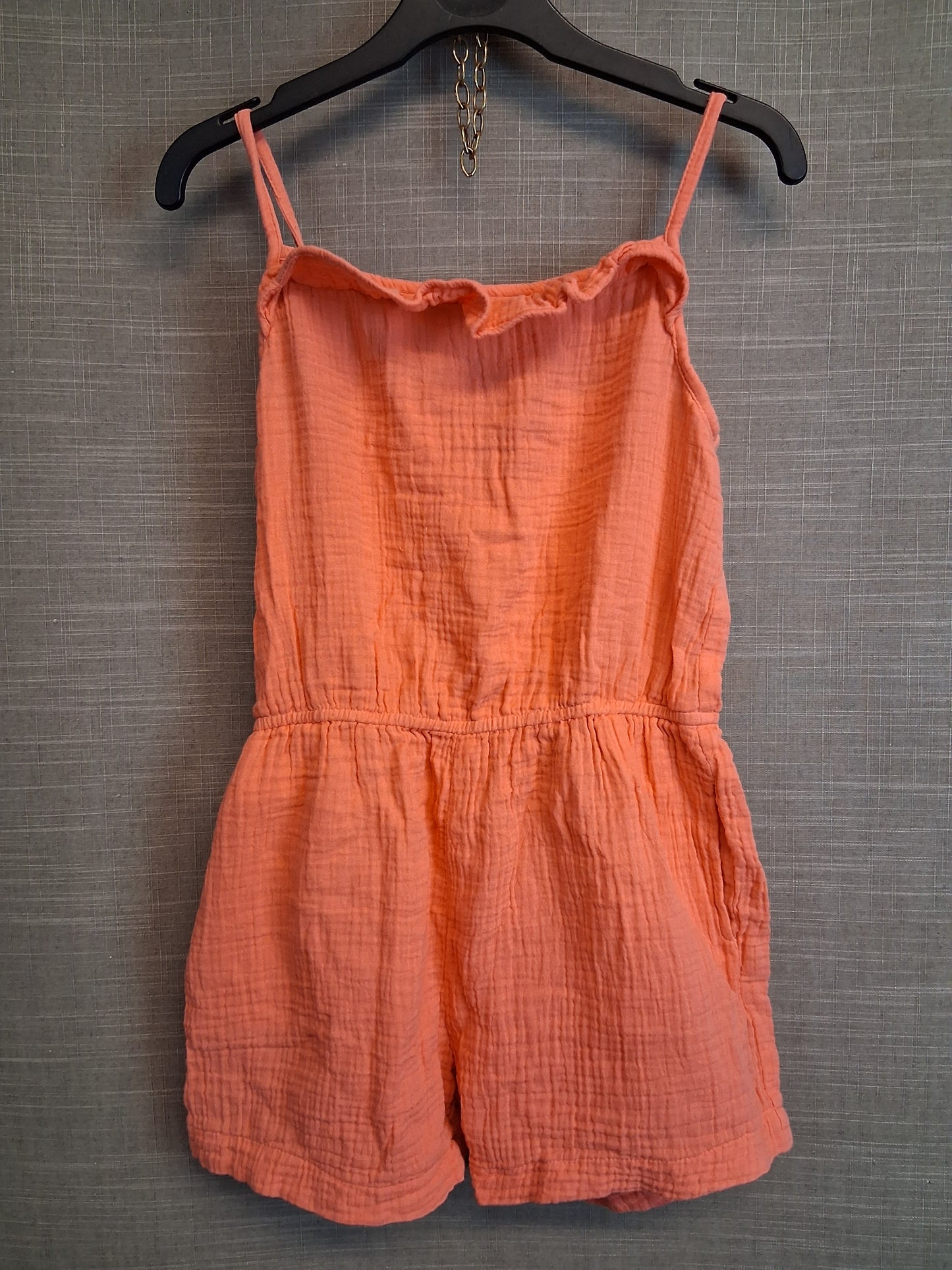 Little Kids Girls Playsuit Orange Age 8-9 Years