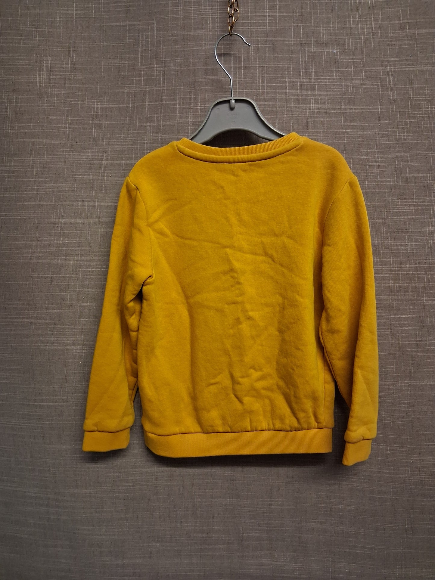 Marks & Spencer Racing Car Theme Yellow Jumper Age 5-6 Years