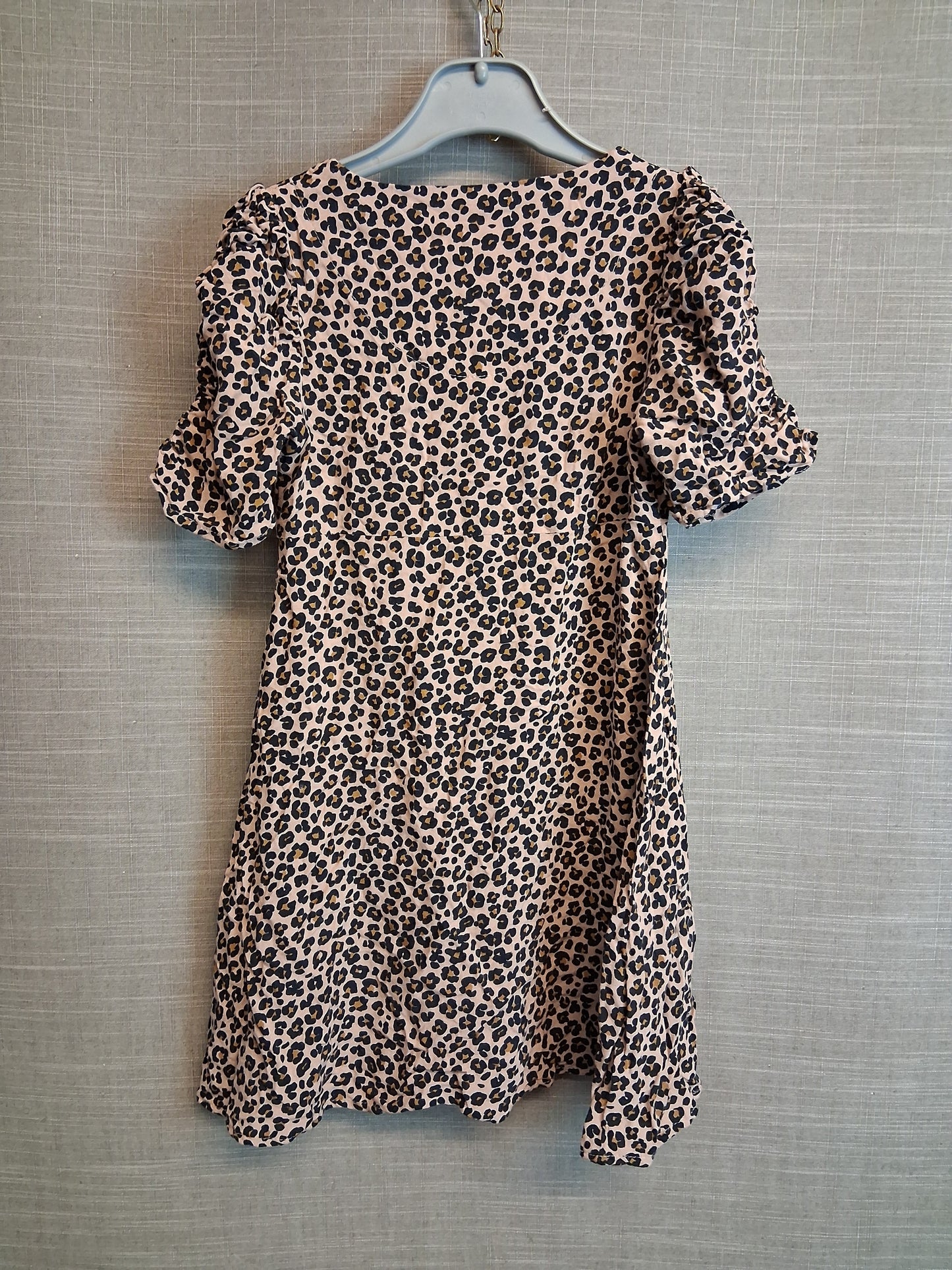 Next Girls Leopard Print Dress Age 6 Years