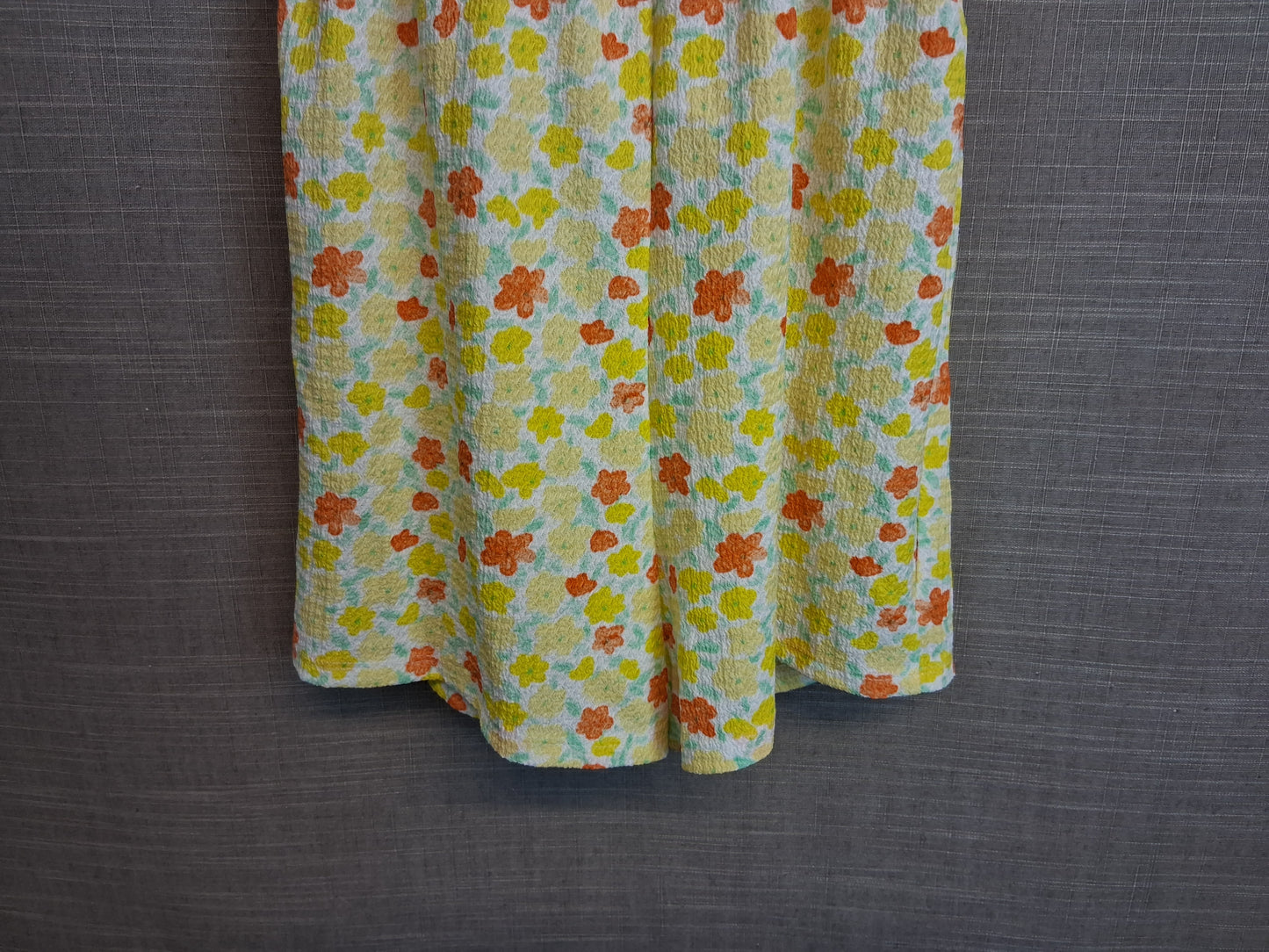 Primark Girls Yellow Floral Playsuit Age 9-10 Years New