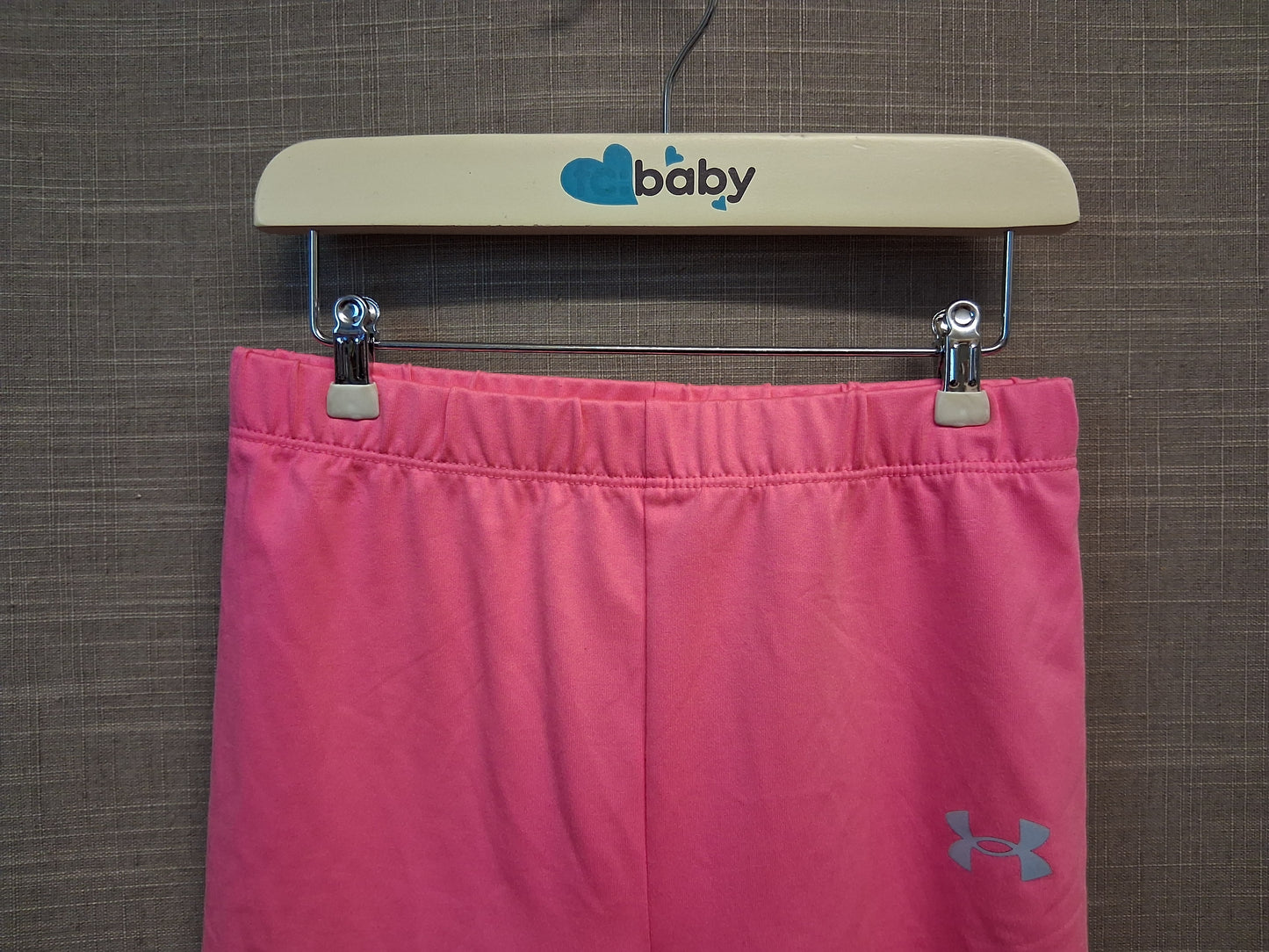 Under Armour Pink Jersey Cycle Shorts Age 5-6 Years