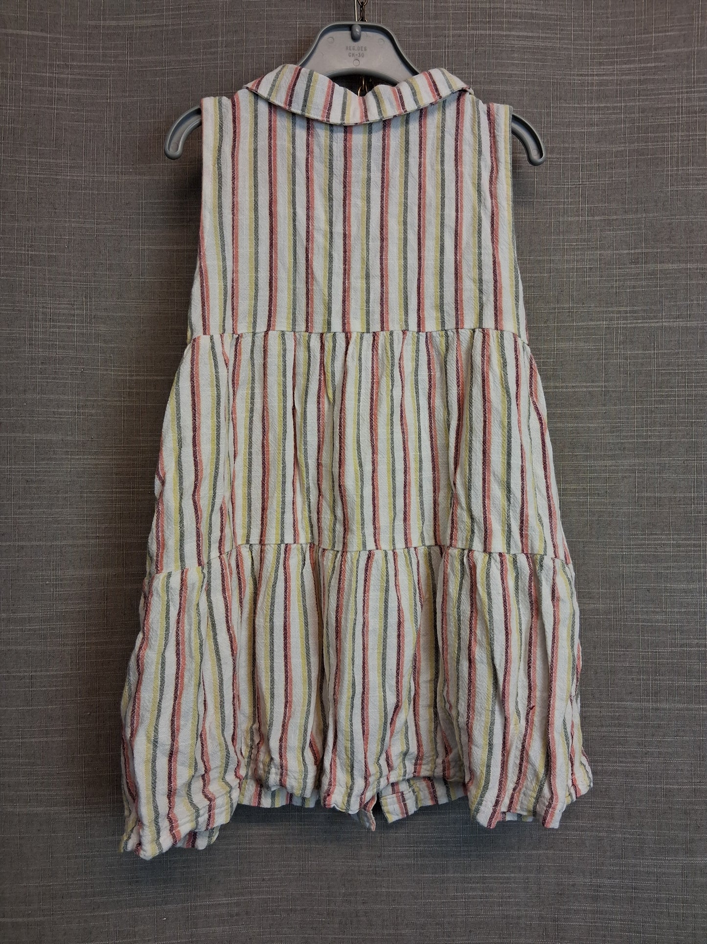 Next Girls Multicolour Sleeveless Tiered Dress Age 3-4 Years