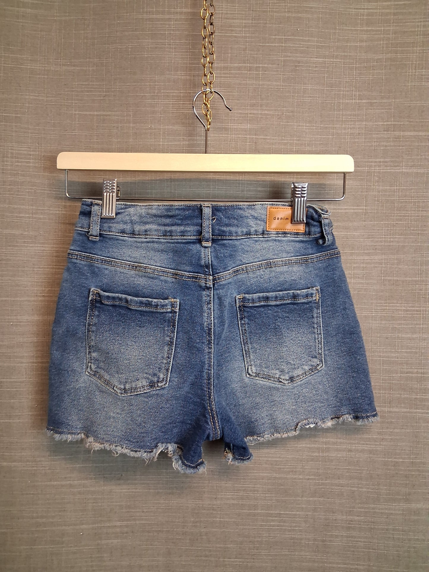 Primark Girls Denim Shorts Age 11-12 Years