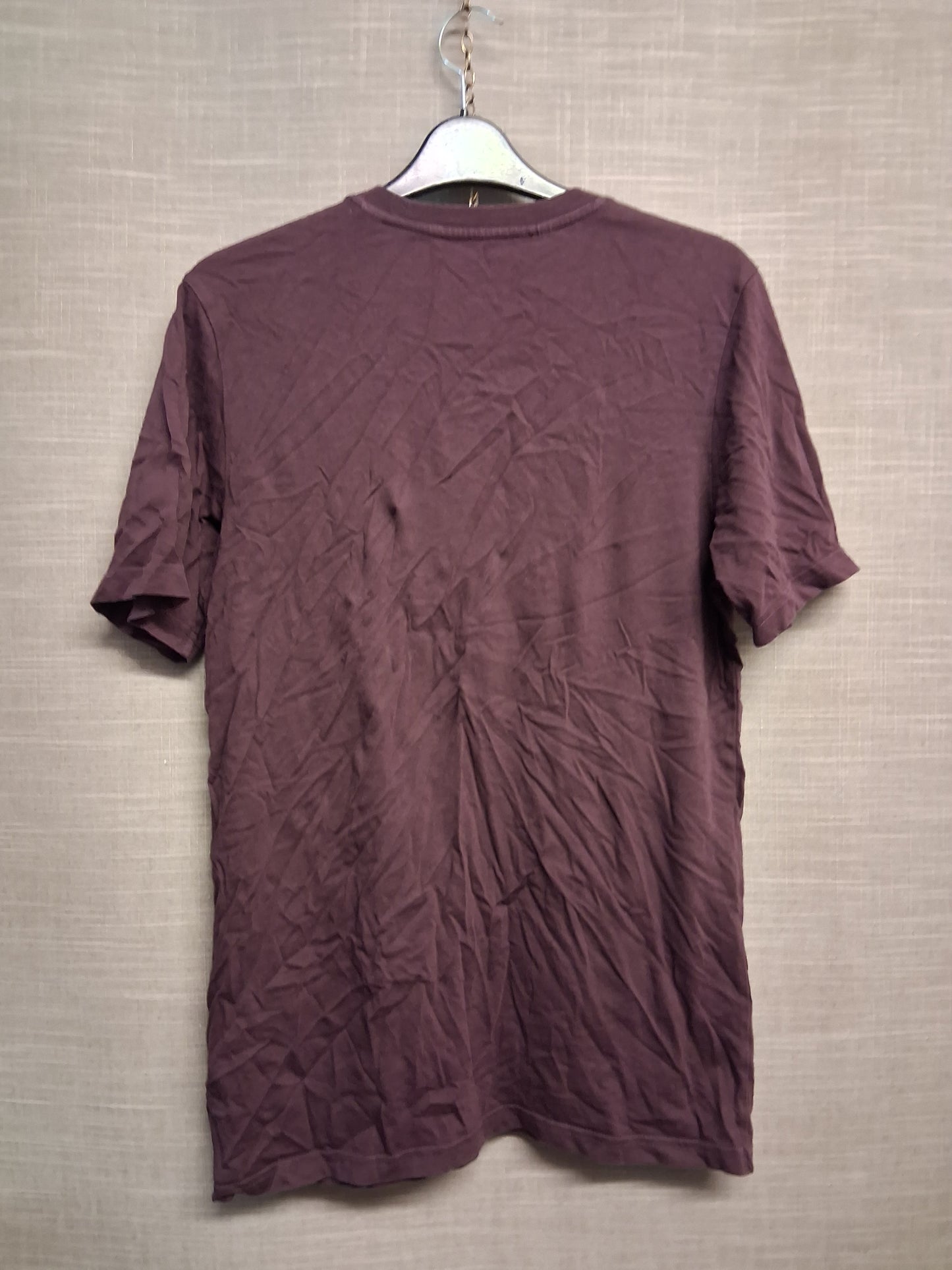 Adidas Boys Burgundy David Beckham Short Sleeve T-Shirt Age 15-16 Years