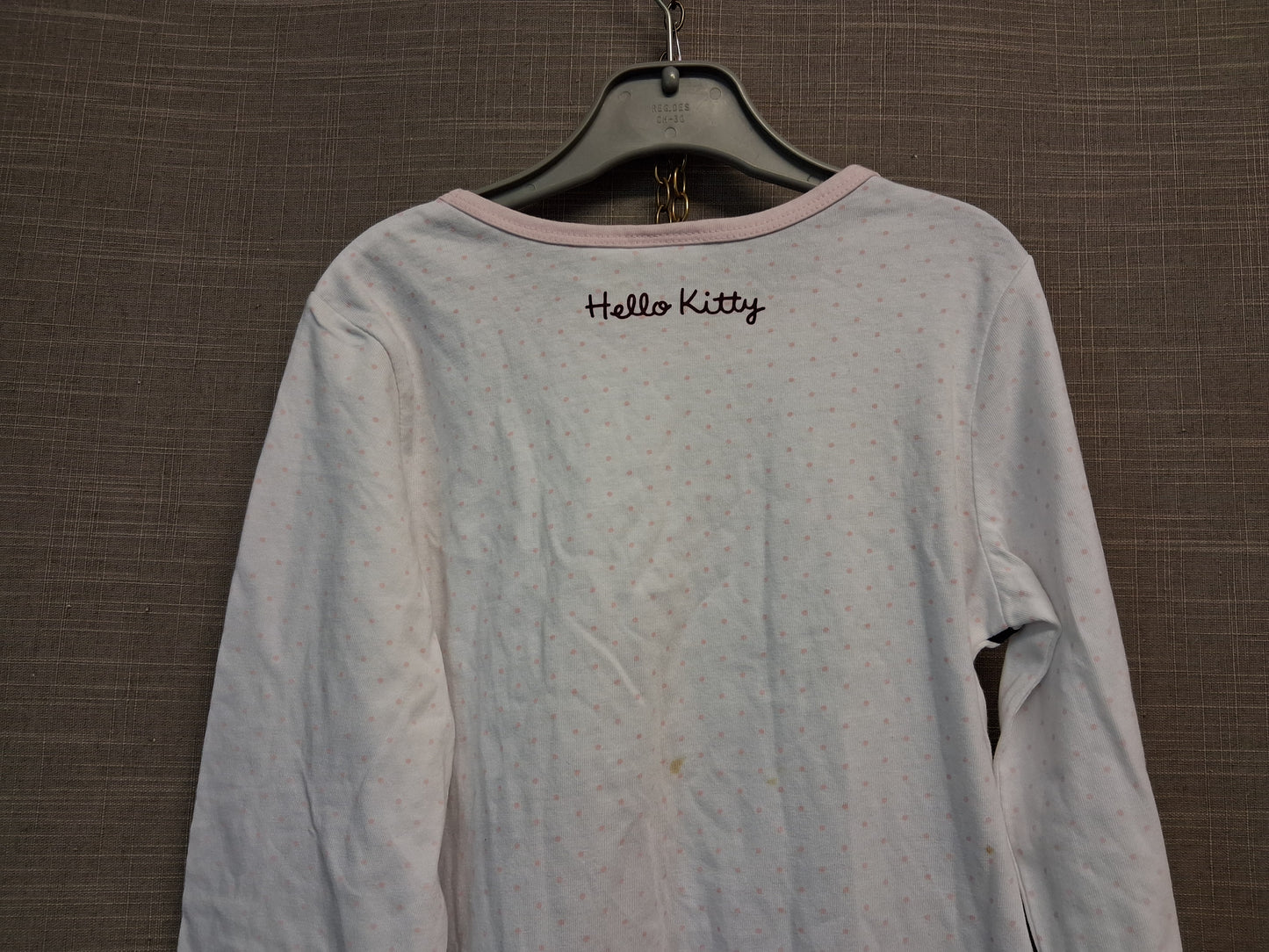 H&M Hello Kitty Long Sleeve Jersey Top T-Shirt Age 6-8 Years