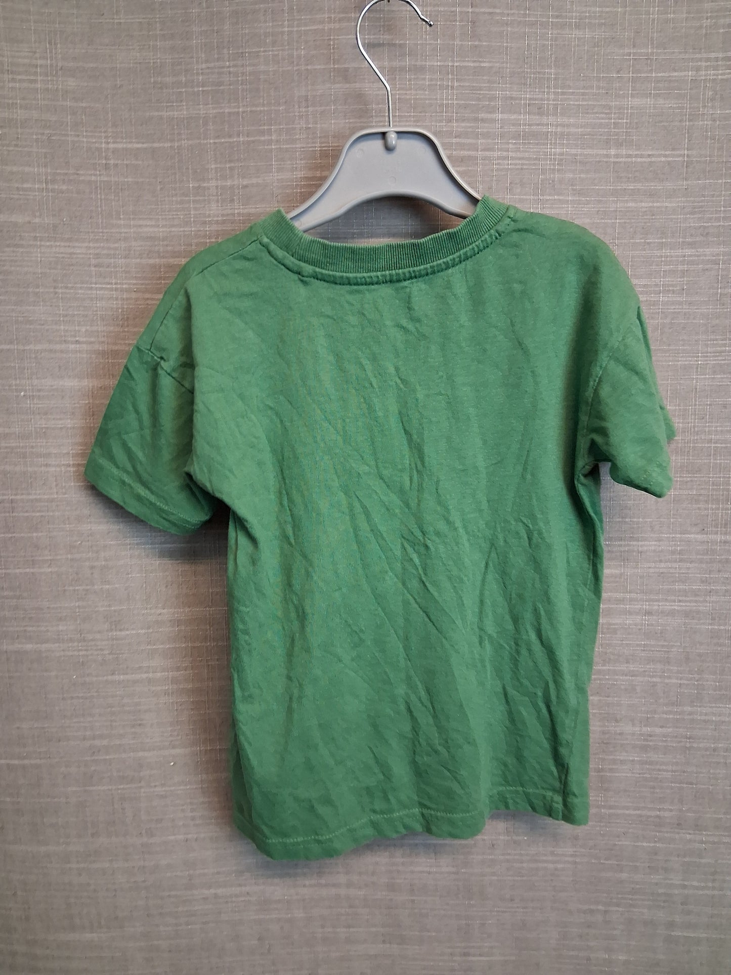George Boys Green Dinosaur Theme T-Shirt Short Sleeve Age 4-5 Years