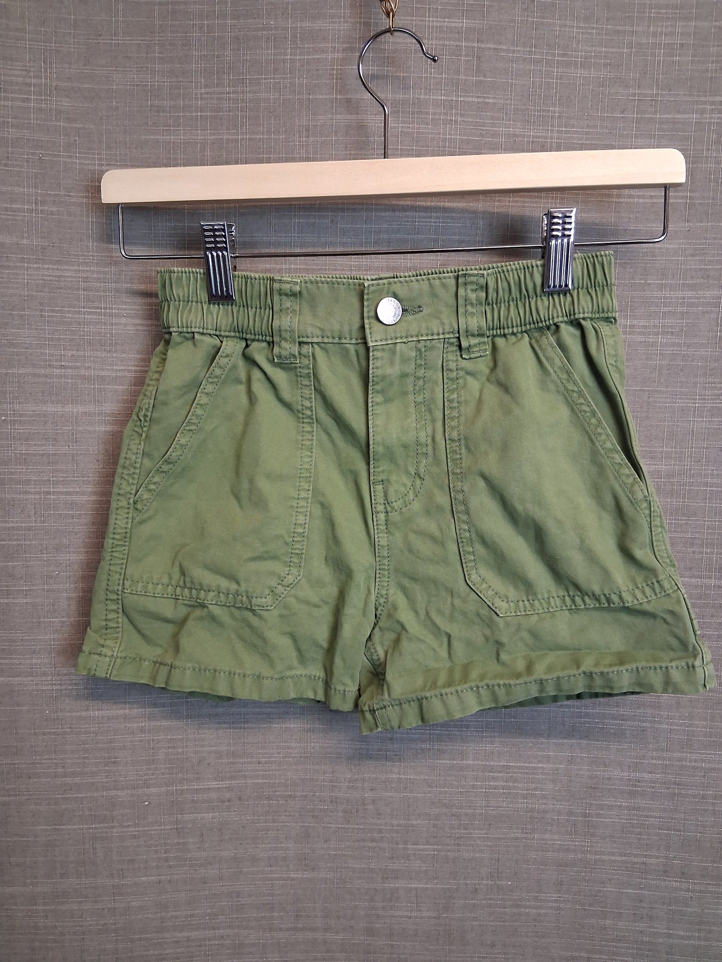 Marks And Spencer Green Shorts Age 8-9 years