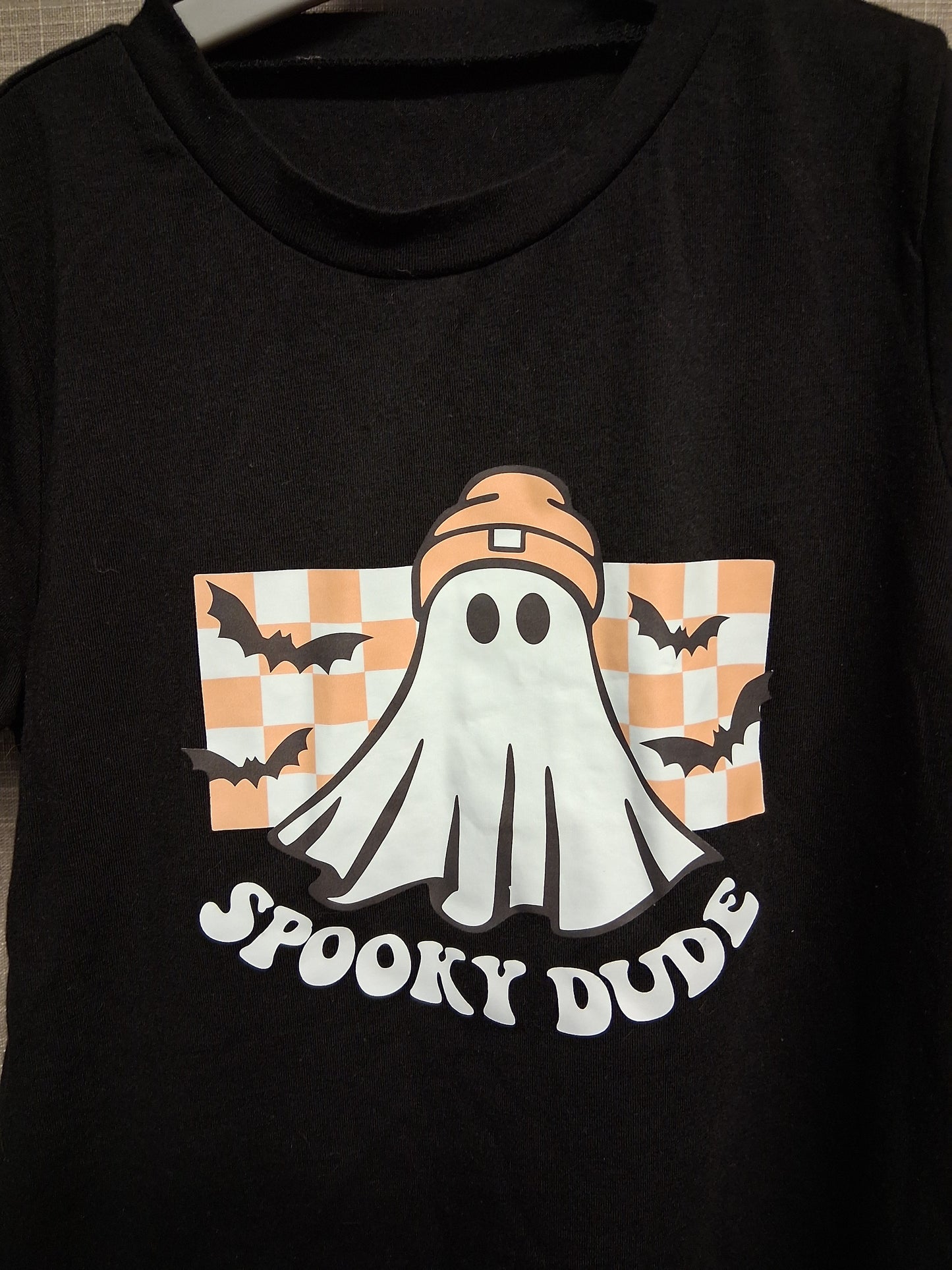 Shein Boys Halloween Spooky Dude Short Sleeve T-Shirt Age 6 Years