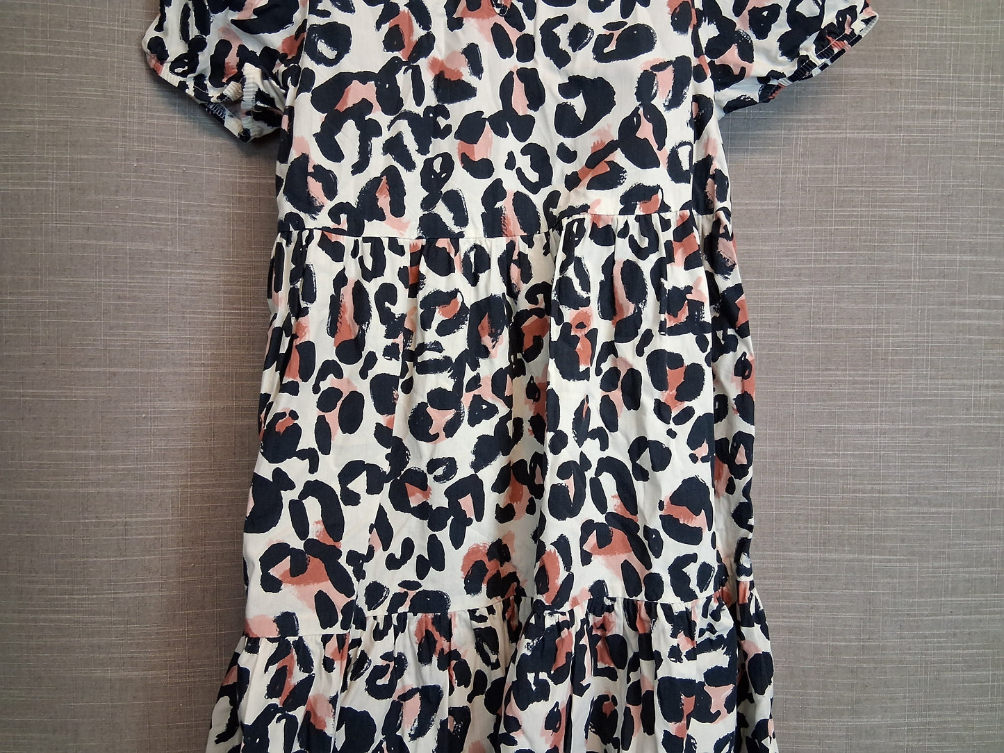 George Girls A Line Tiered Animal Print Dress Age 11-12 Years