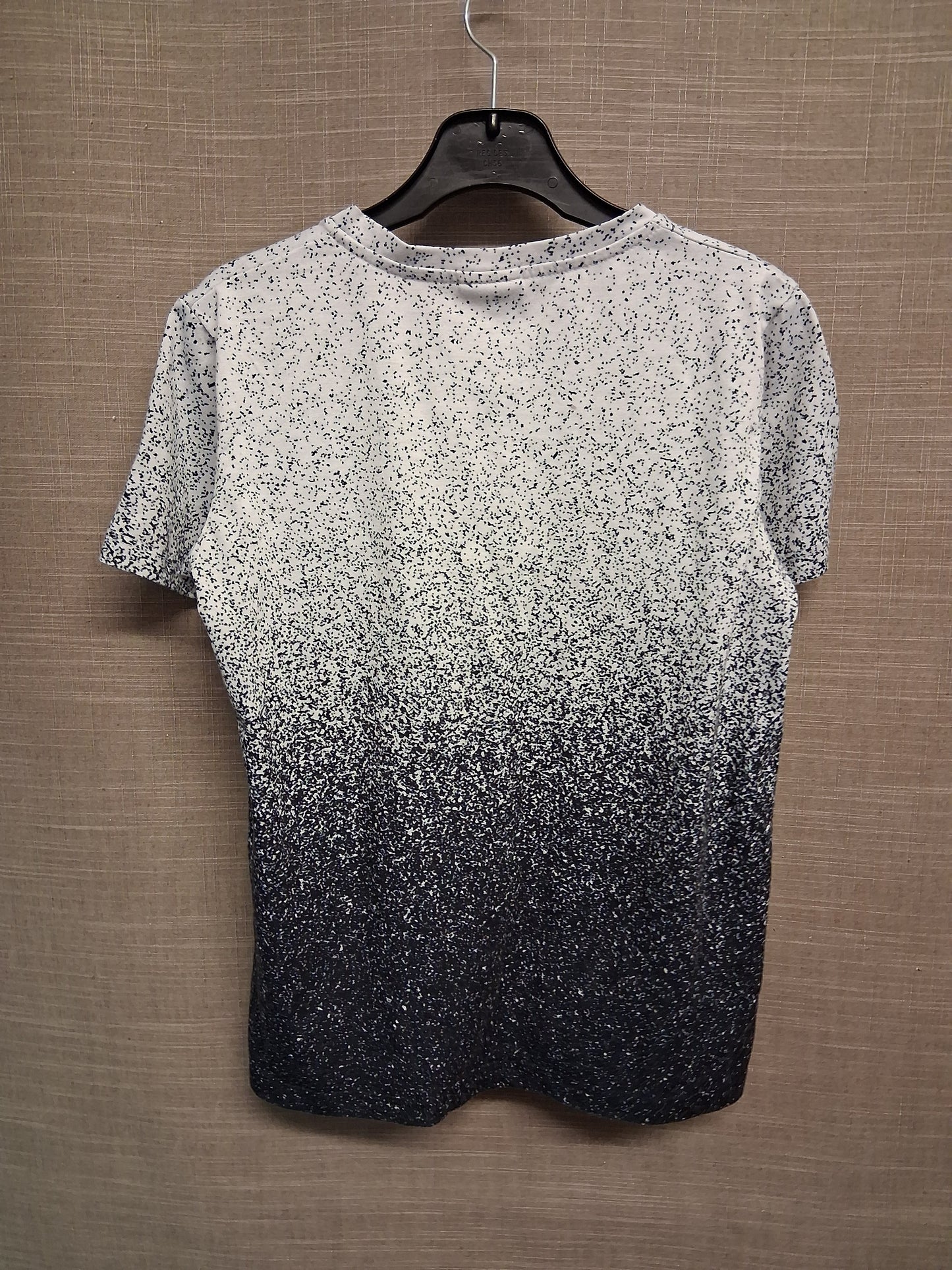 Hype Boys Black White Short Sleeve T-Shirt Age 10-11 Years