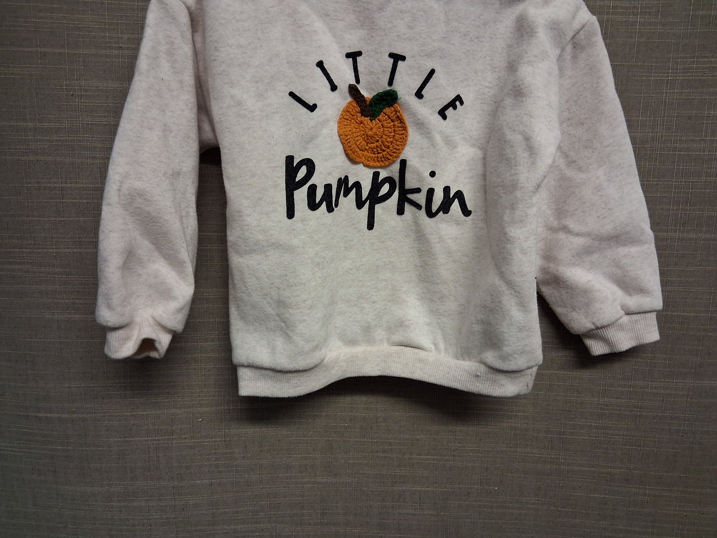 F&F Halloween Sweater 'Little Pumpkin' Age 12-18 Months