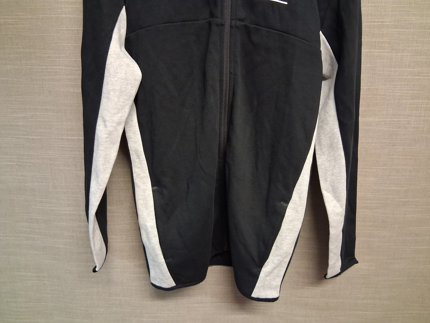 George Boys Hoodie Black 1/4 Zip Age 13-14 Years New