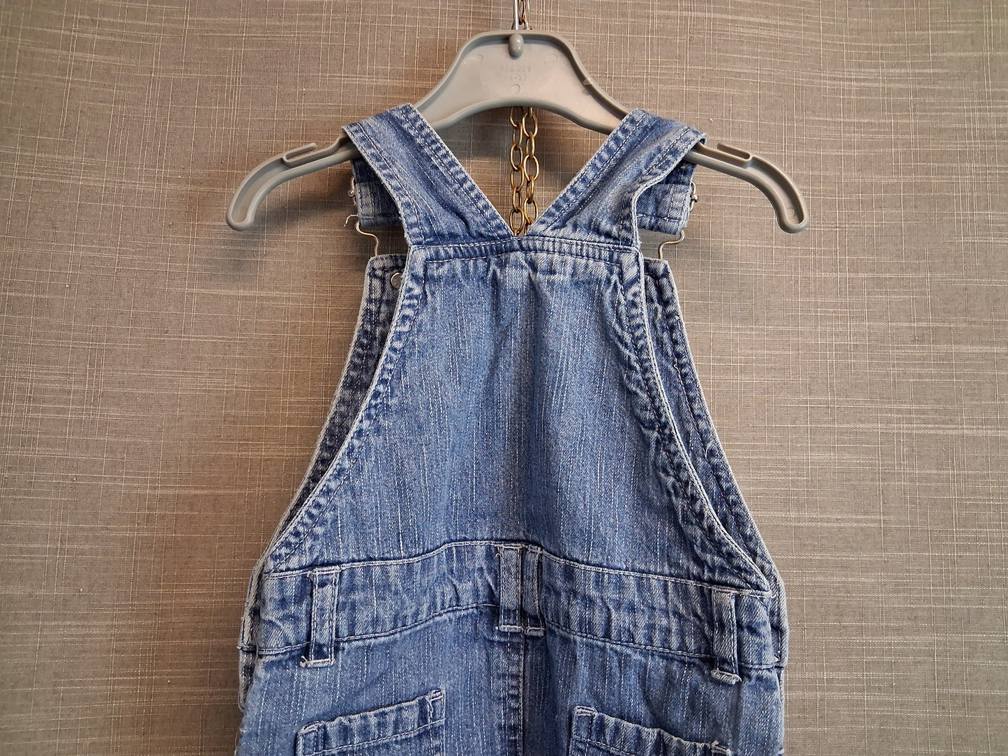 Ladybird Vintage Fifi and the Flowertots Denim Pinafore Dress Age 1-2 Years