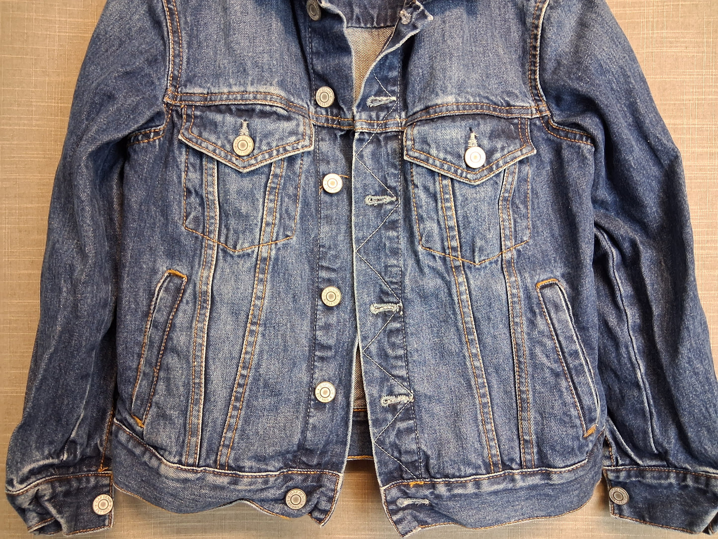Gap Girls Blue Denim Jacket Age 8-9 years