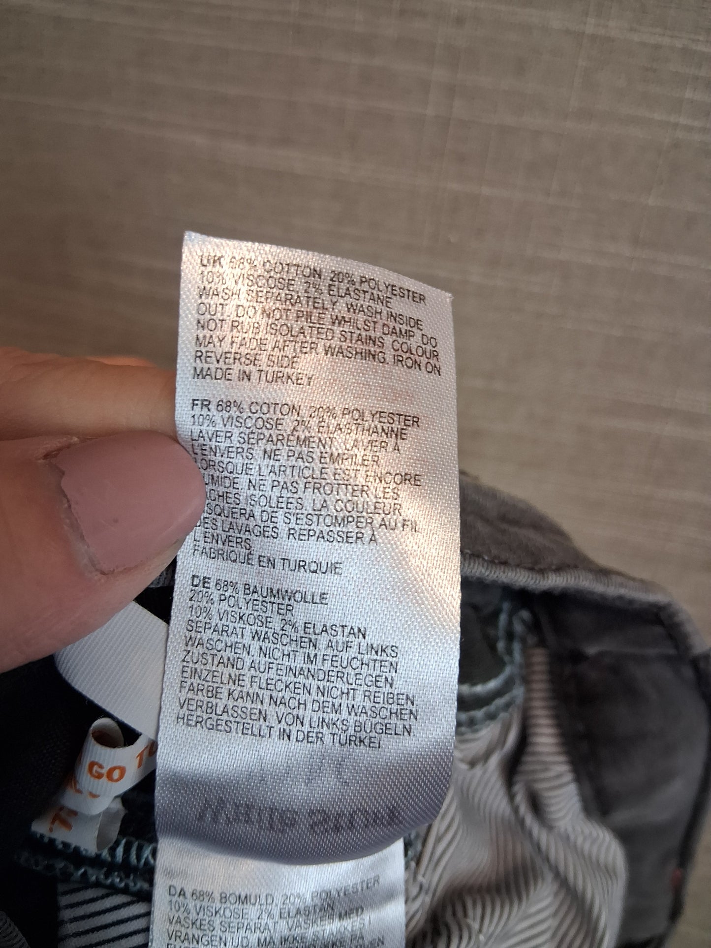 White Stuff Boys Grey Straight Leg Jeans Age 9-10 Years