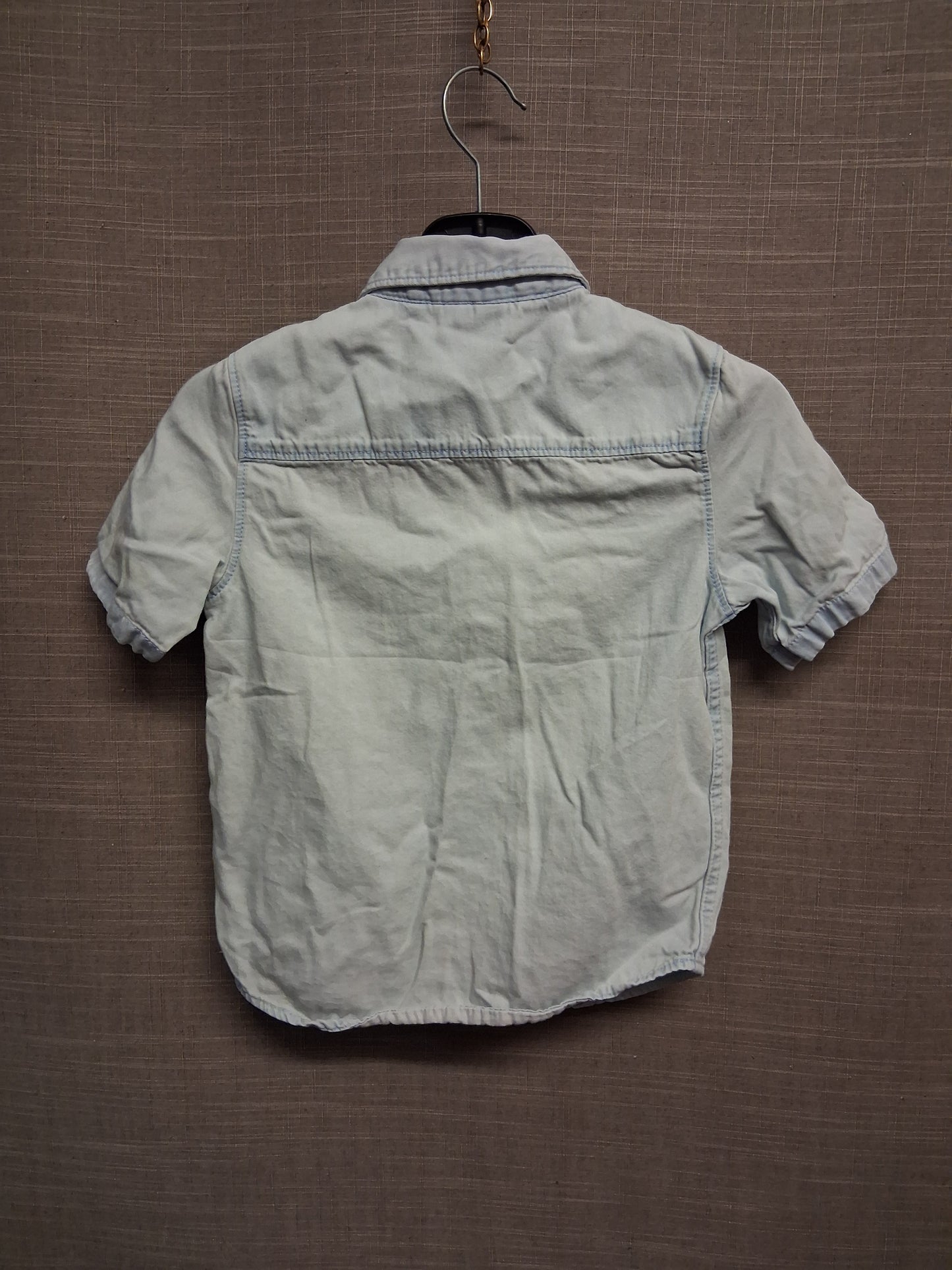 F&F Peter Rabbit Light Blue Short Sleeve Shirt Age 3-4 Years