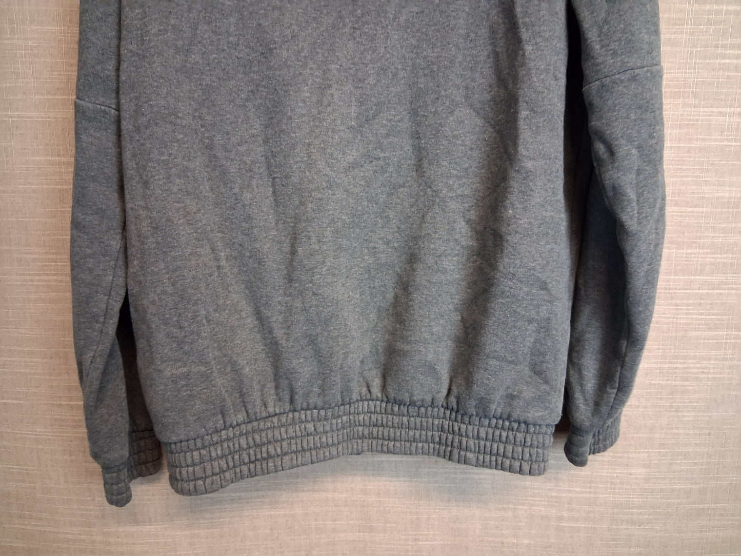 Adidas Boys Full Zip Hoodie Grey Age 13-14 Years