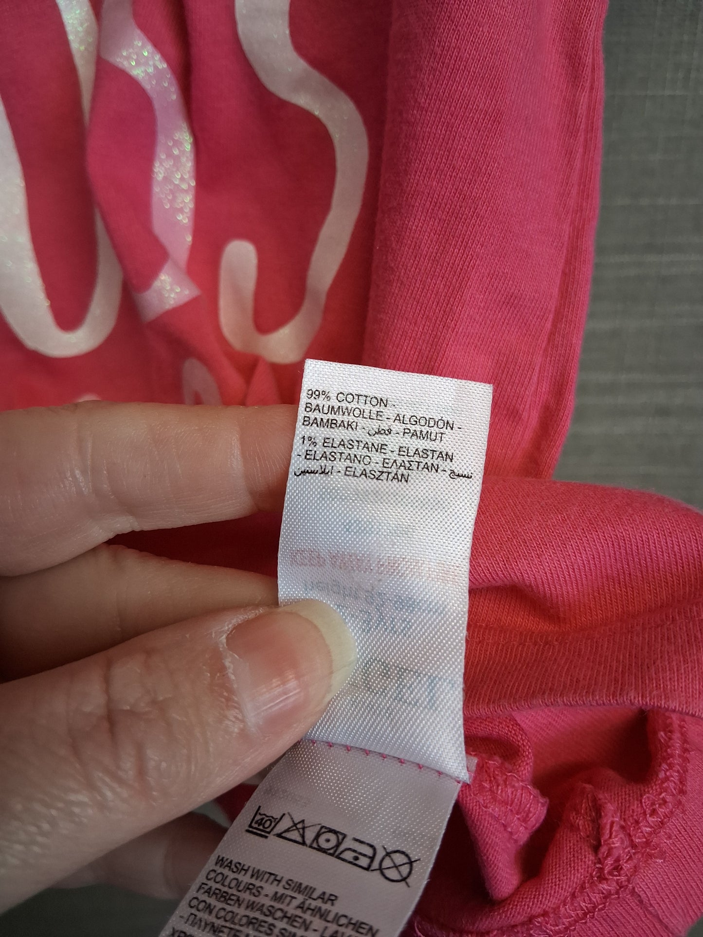 Evie Angel Girls Pink T-Shirt "Little Boss Lady" Short Sleeve Age 2-3 Years