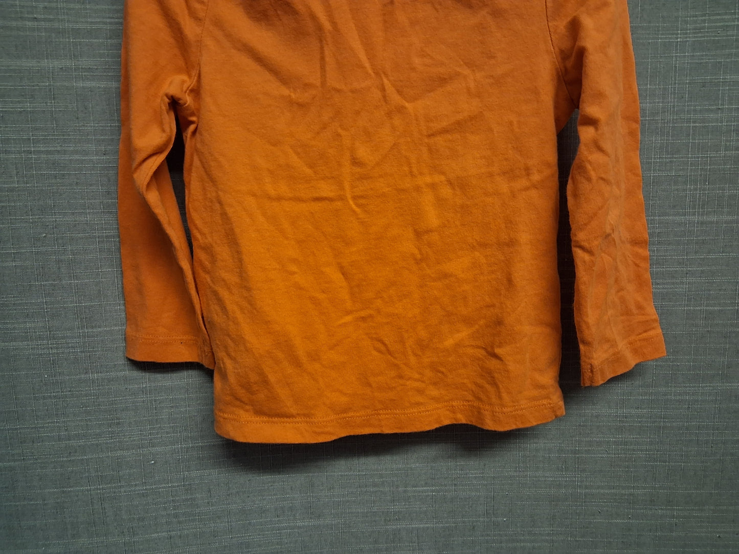 F&F Halloween Theme Orange Long Sleeve T-Shirt Age 18-24 Months