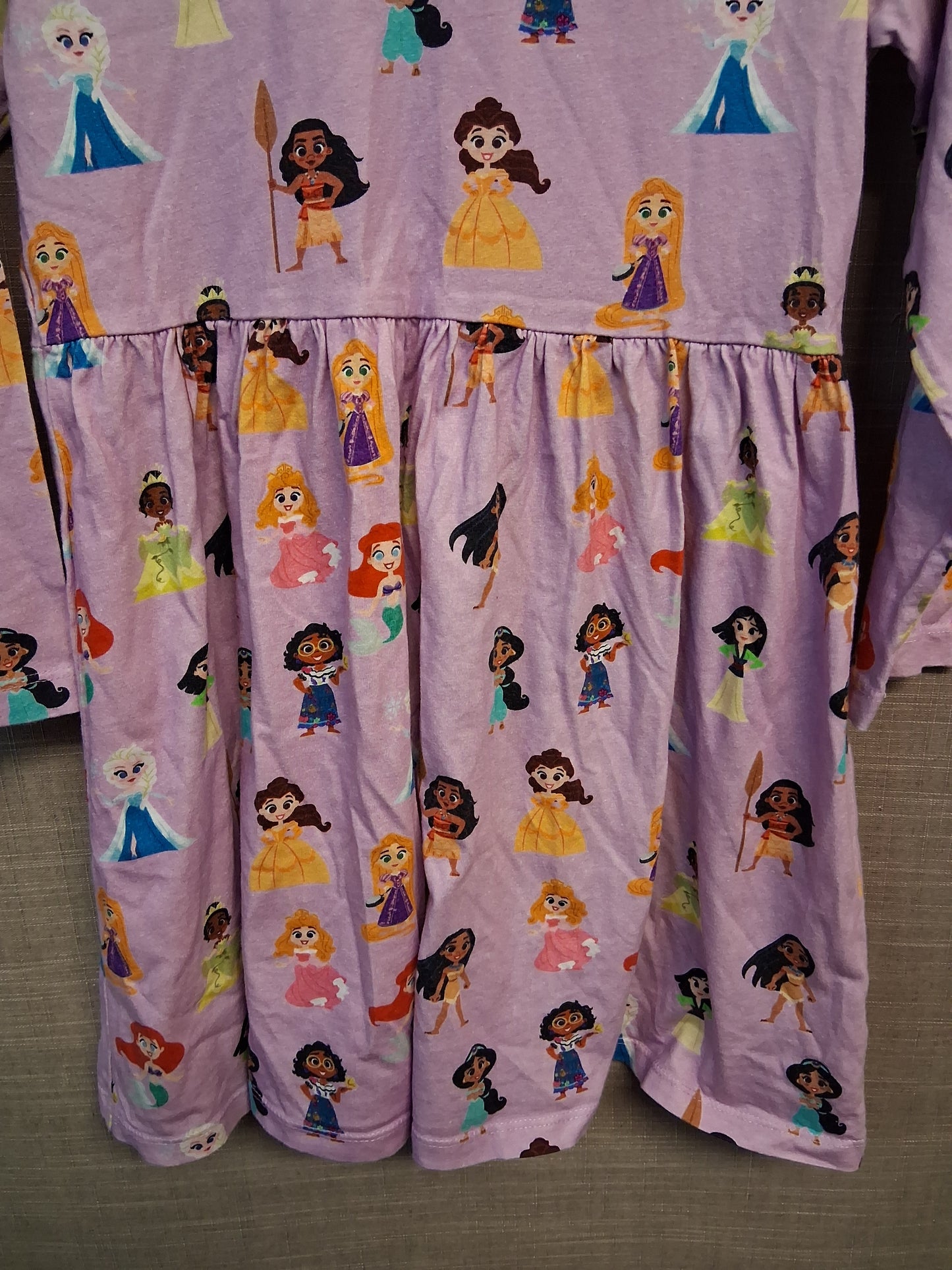 Disney Matalan Lilac Princess Character Dress Long Sleeve Jersey Age 8 Years