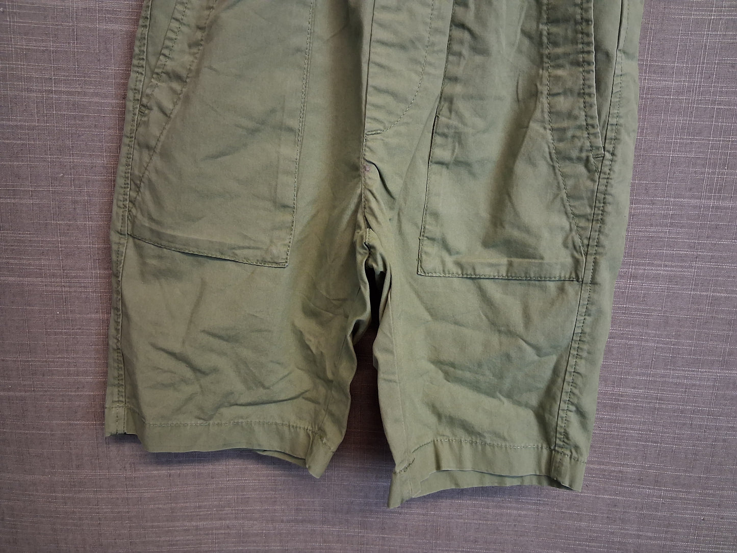 GAP Boys Chino Style Shorts Green Age 6-7 Years