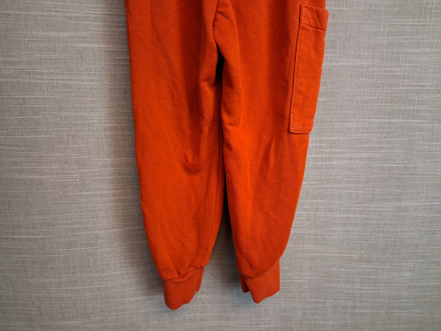 Adidas Boys Red Joggers Age 4-5 Years Elastic Waist