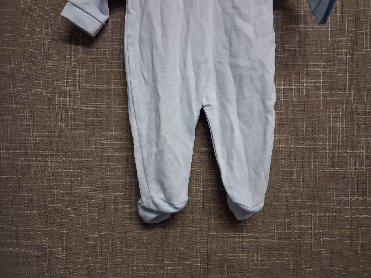 Millie & Ralph Baby Boys Blue Sleepsuit All in One Age 0-3 Months