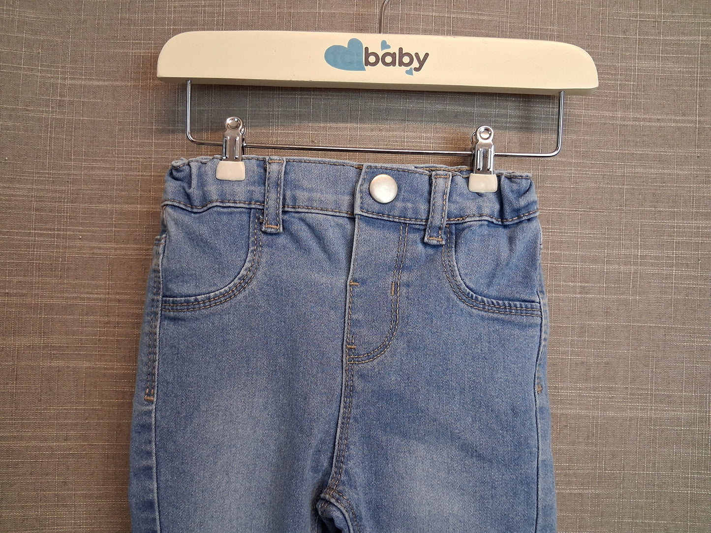 Primark Girls Blue Jeans Age 12-18 Months