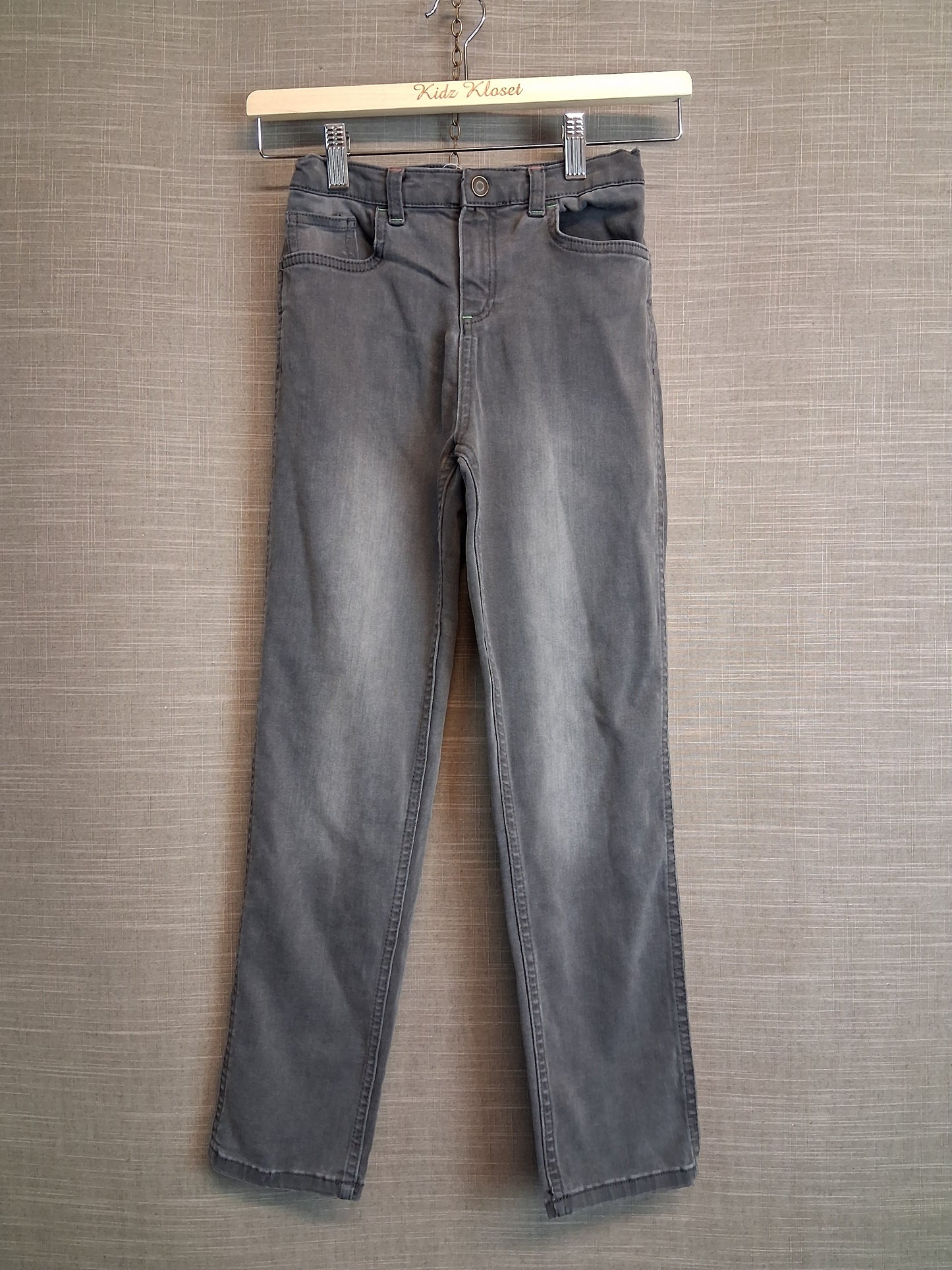 White Stuff Boys Grey Straight Leg Jeans Age 9-10 Years